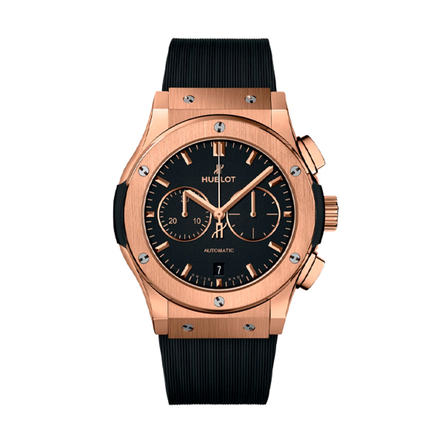 Hublot Classic Fusion Chronograph 541.OX.1181.RX (2026) - Black dial 42 mm Rose Gold case (1/1)