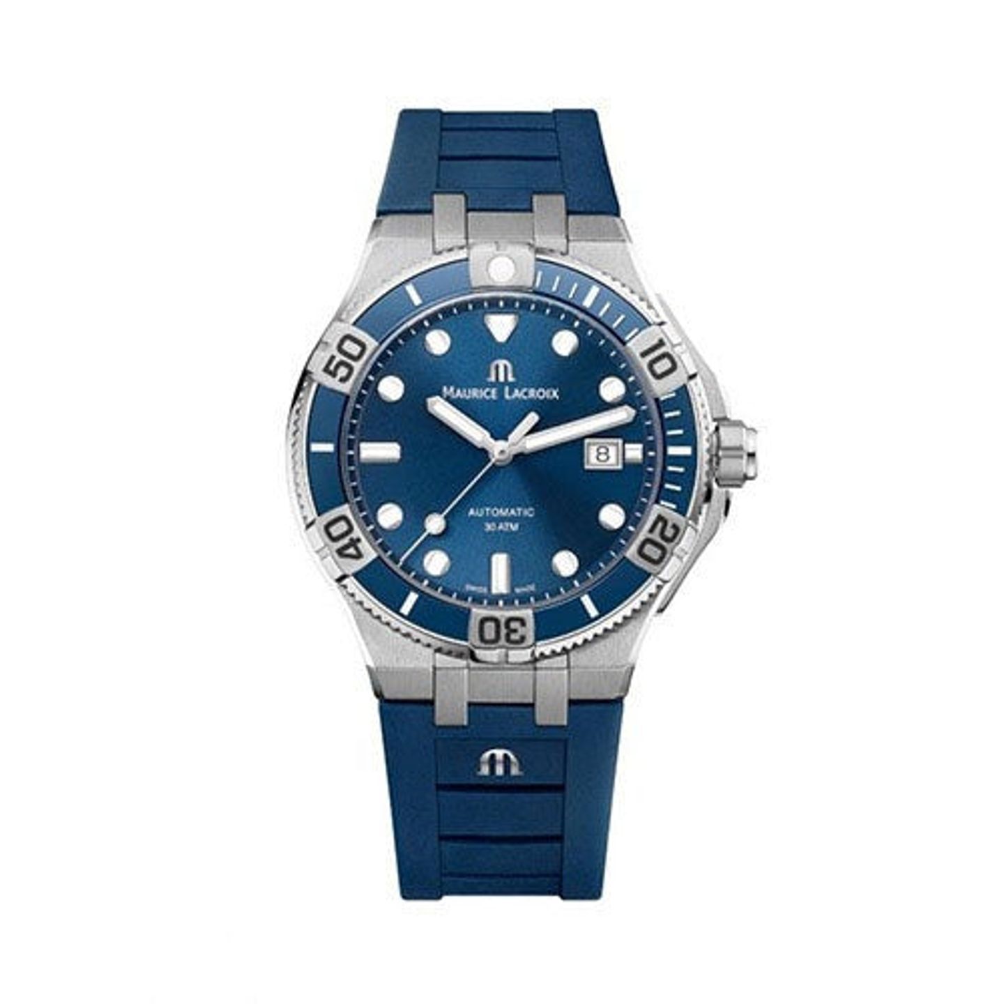 Maurice Lacroix Aikon AI6058-SS001-430-1 (2024) - Blue dial 43 mm Steel case (1/1)