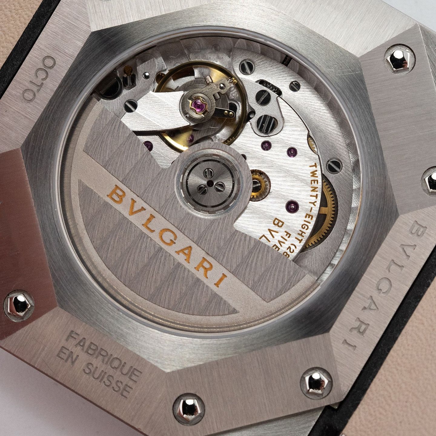 Bulgari Octo BGO 41 S (Onbekend (willekeurig serienummer)) - Zwart wijzerplaat 42mm Staal (5/7)