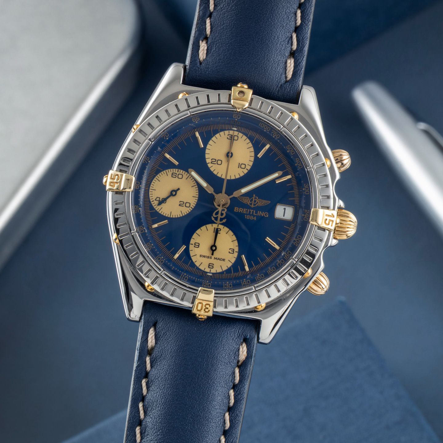 Breitling Chronomat B13048 (Unknown (random serial)) - 40 mm Steel case (3/8)