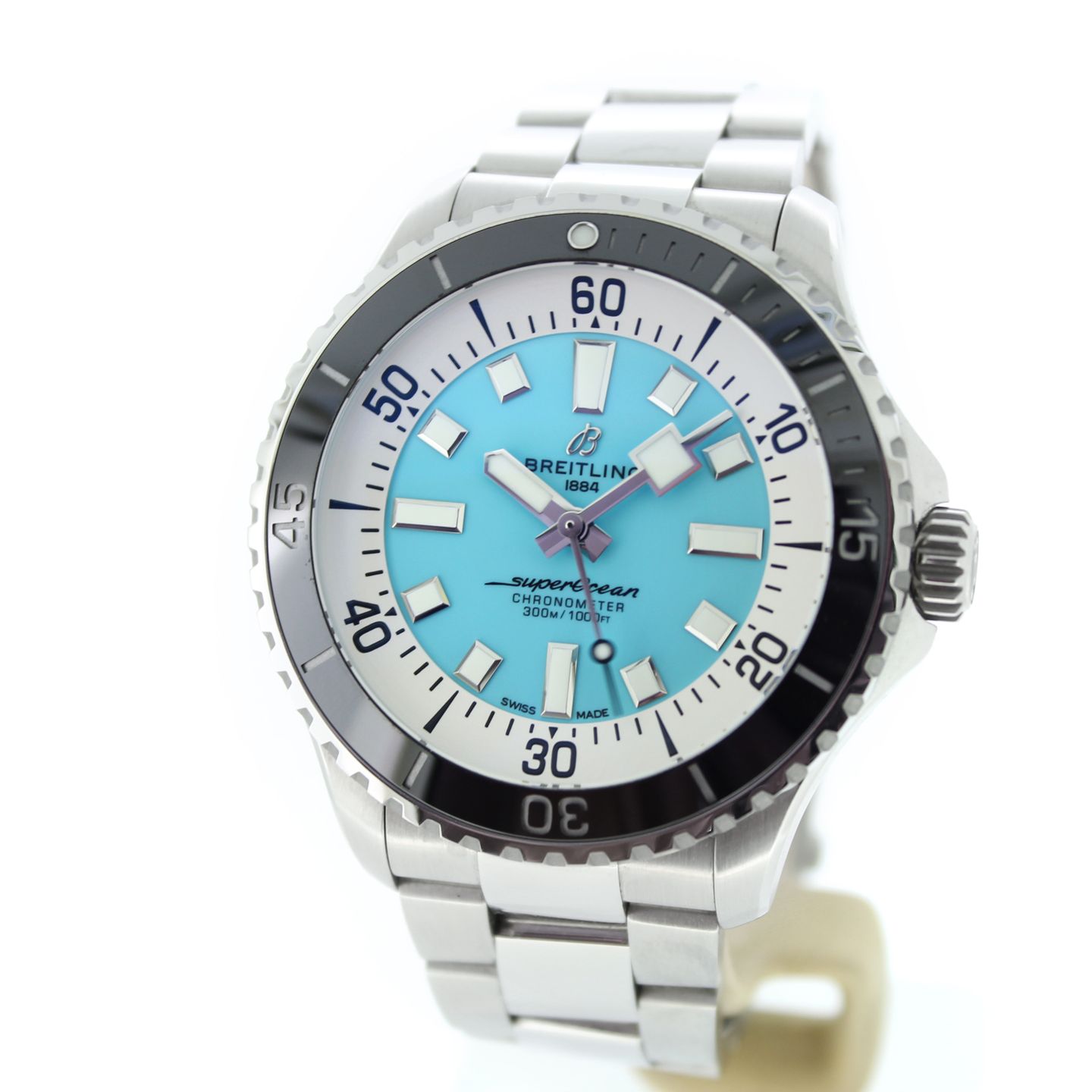 Breitling Superocean 44 A17376211L2A1 (2025) - Blue dial 44 mm Steel case (3/8)