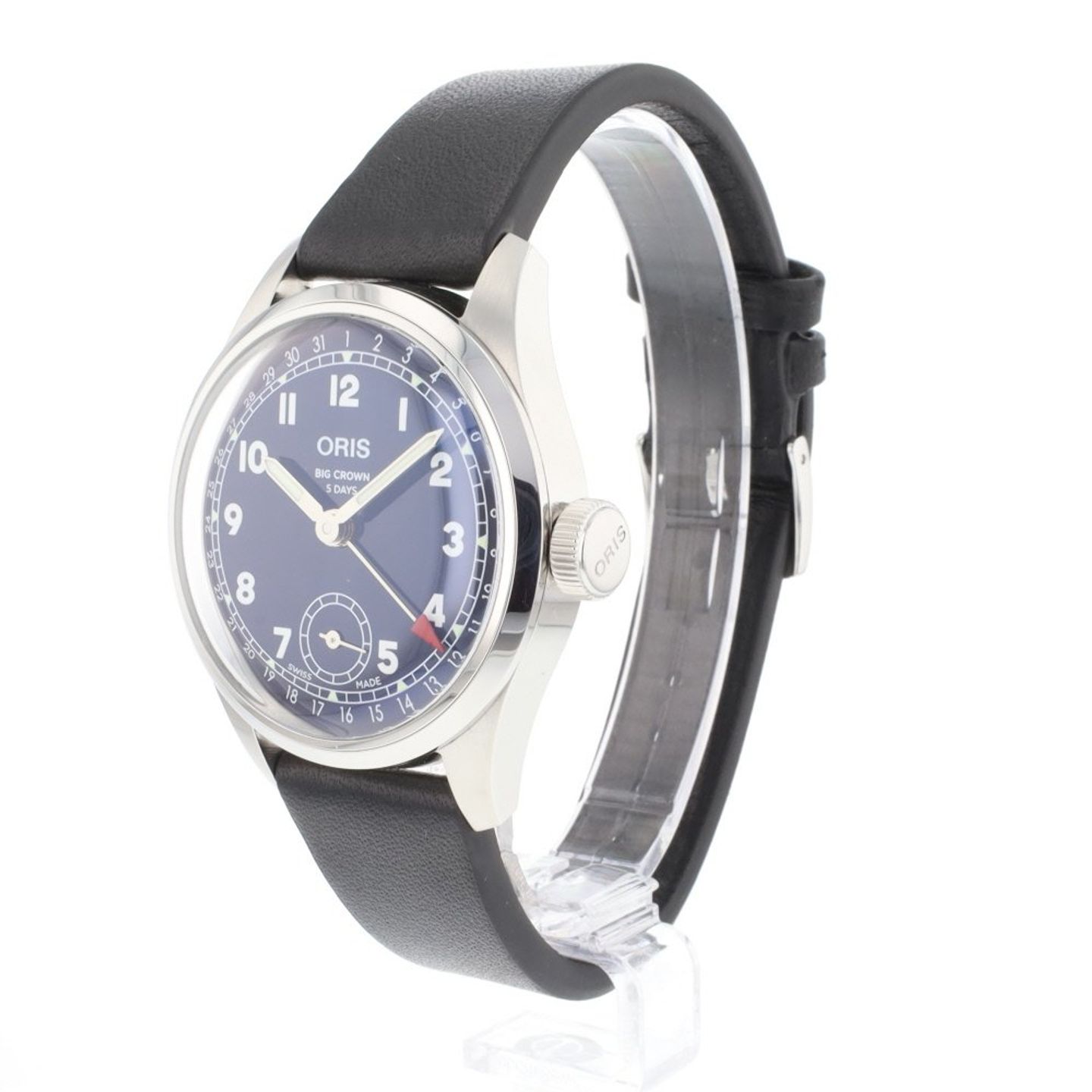 Oris Big Crown Pointer Date 01 403 7776 4065-07 5 19 11 (2022) - Blauw wijzerplaat 38mm Staal (2/6)