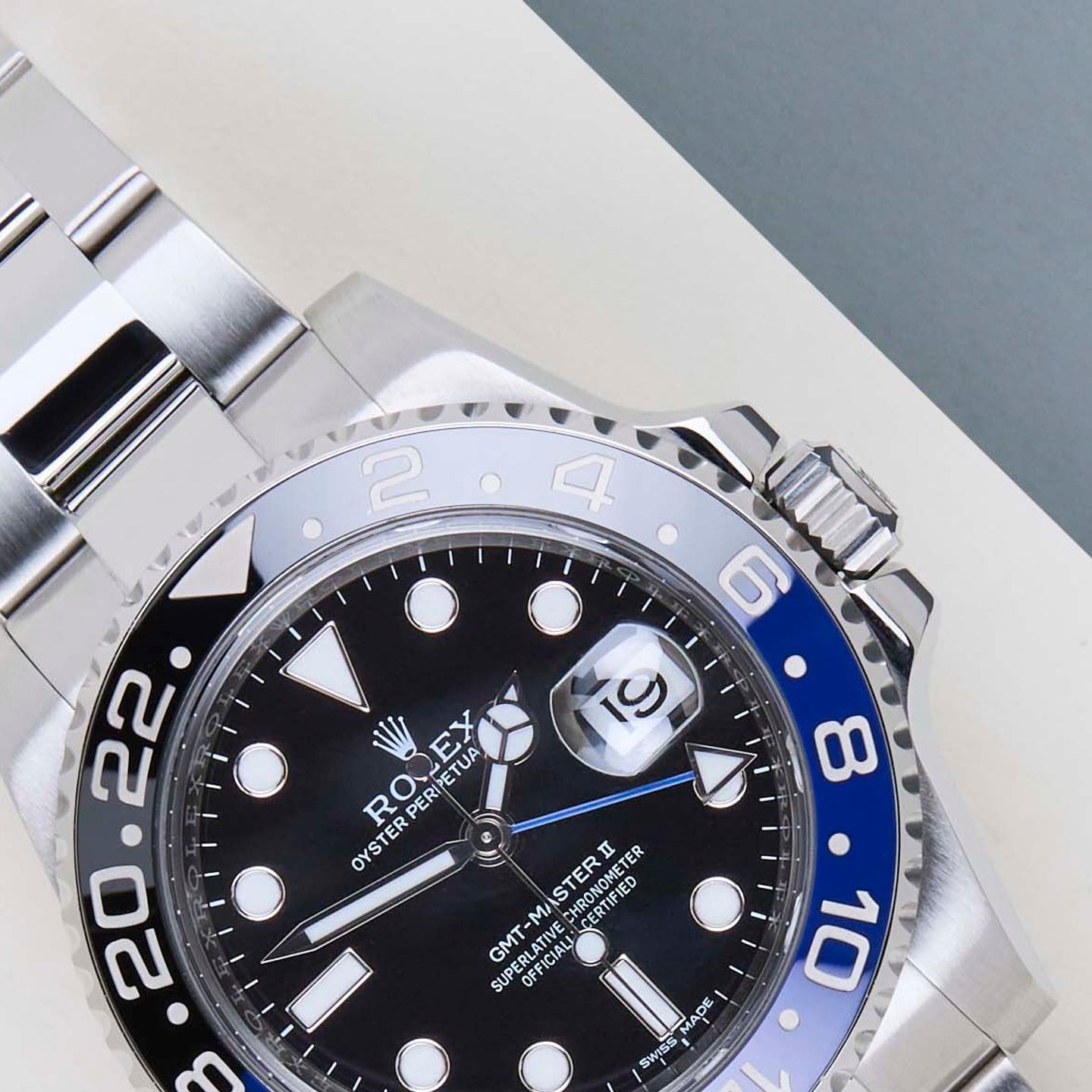 Rolex GMT-Master II 116710BLNR (2015) - Zwart wijzerplaat 40mm Staal (3/8)
