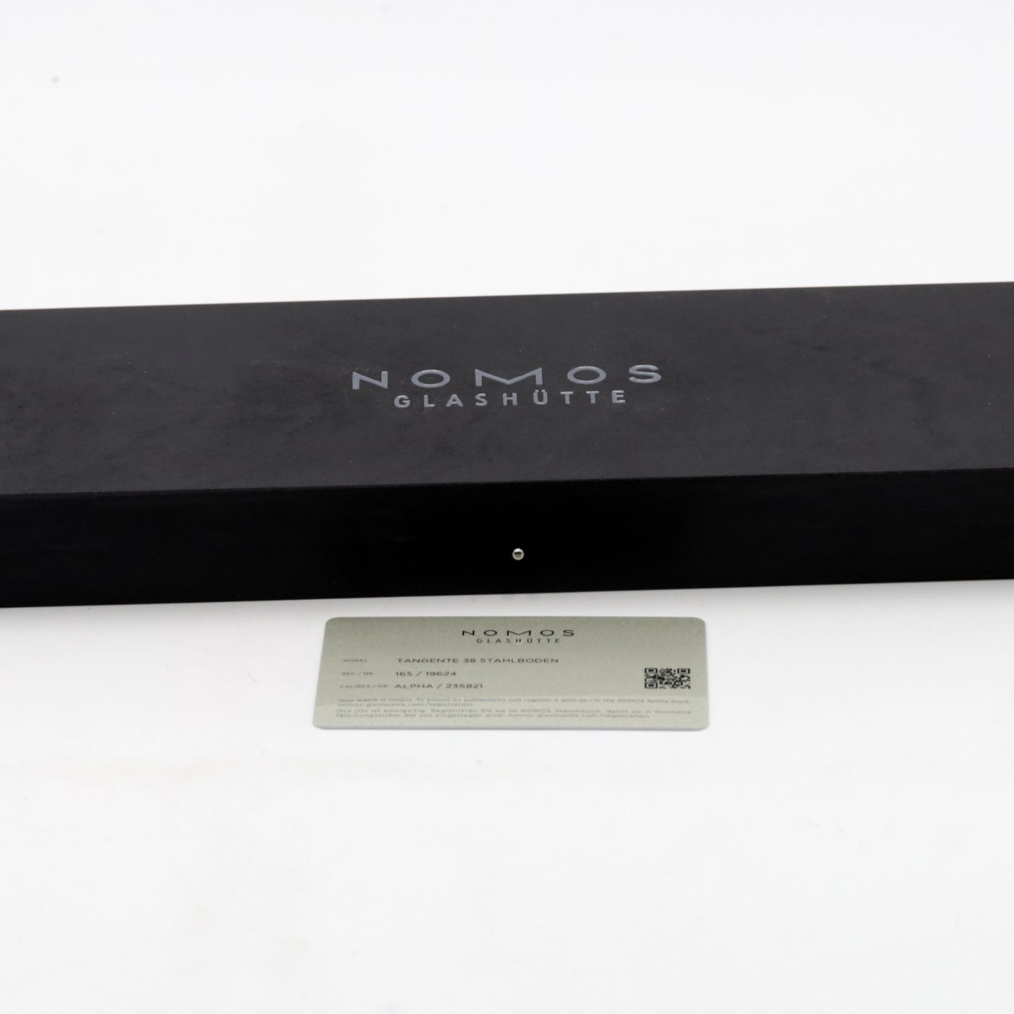 NOMOS Tangente 38 165 (Unknown (random serial)) - White dial 38 mm Steel case (8/8)