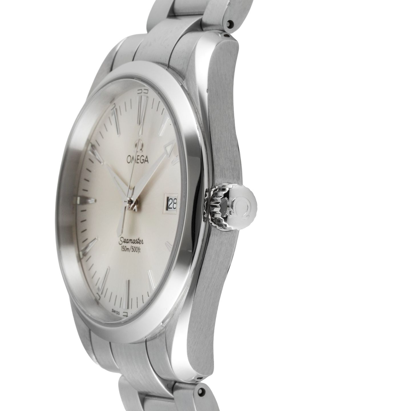 Omega Seamaster Aqua Terra 2517.30.00 (Onbekend (willekeurig serienummer)) - Zilver wijzerplaat 39mm Staal (6/8)