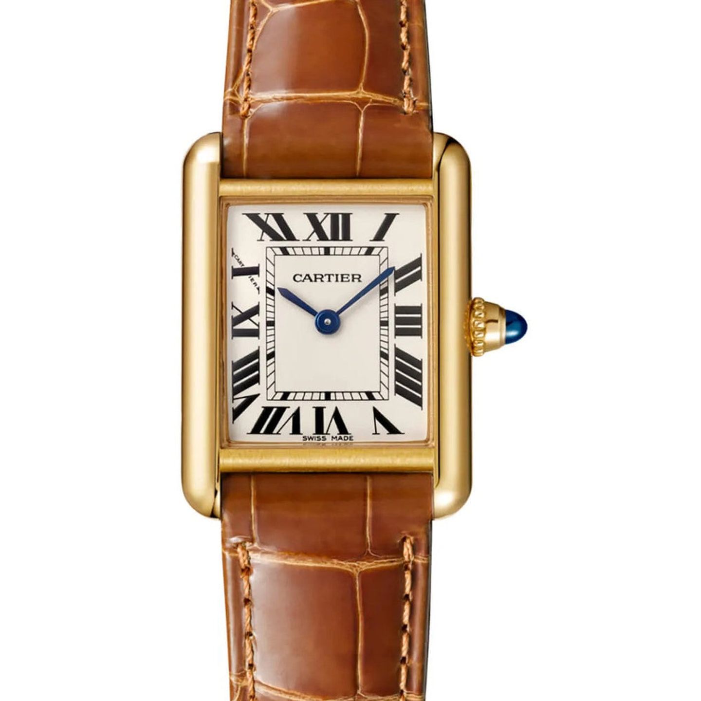 Cartier Tank Louis Cartier W1529856 (2026) - Silver dial 30 mm Yellow Gold case (1/1)