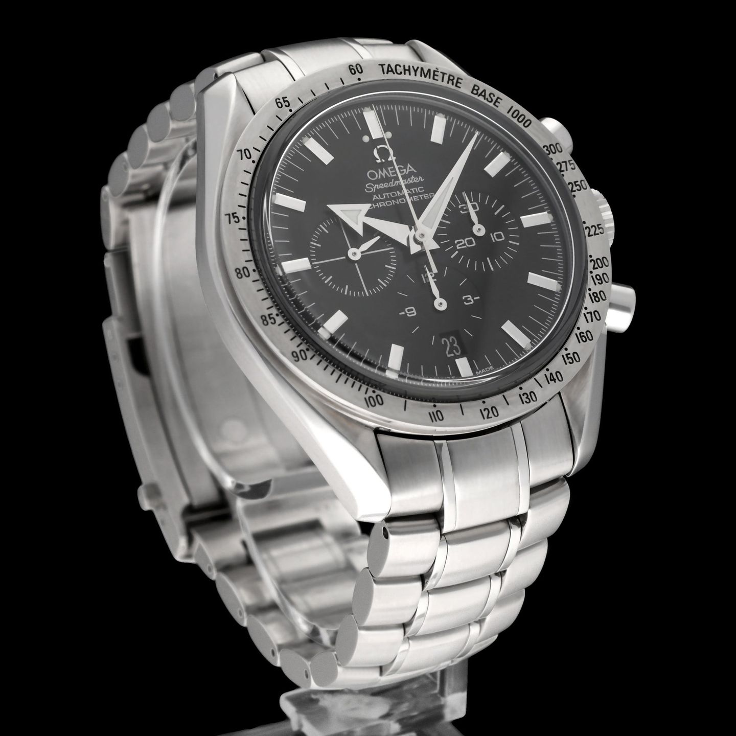 Omega Speedmaster Broad Arrow 3551.50.00 (2002) - Black dial 42 mm Steel case (4/8)