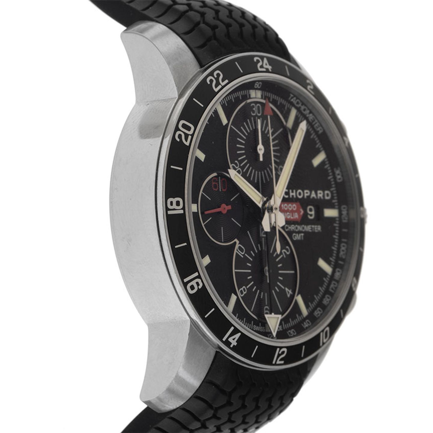 Chopard Mille Miglia 168550-3001 (2012) - Black dial 43 mm Steel case (5/8)