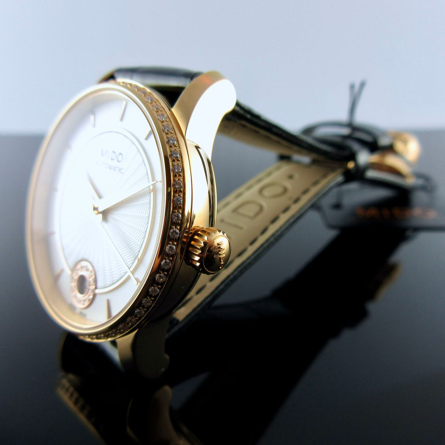 Mido Baroncelli II M007.207.66.036.26 (2024) - Zilver wijzerplaat 33mm Staal (2/8)