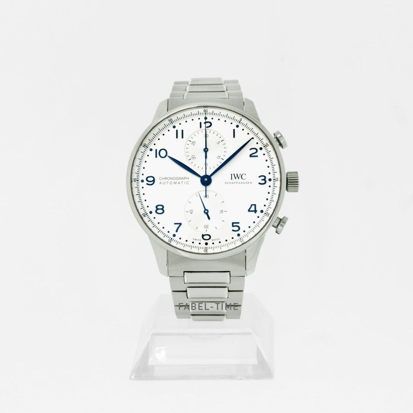 IWC Portuguese Chronograph IW371617 (2025) - Silver dial 41 mm Steel case (1/1)