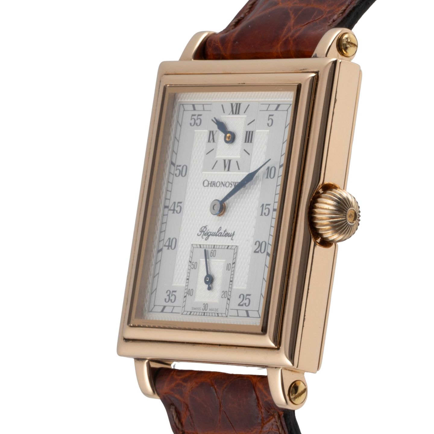 Chronoswiss Régulateur CH-2951 (Onbekend (willekeurig serienummer)) - Zilver wijzerplaat 29mm Roségoud (6/8)