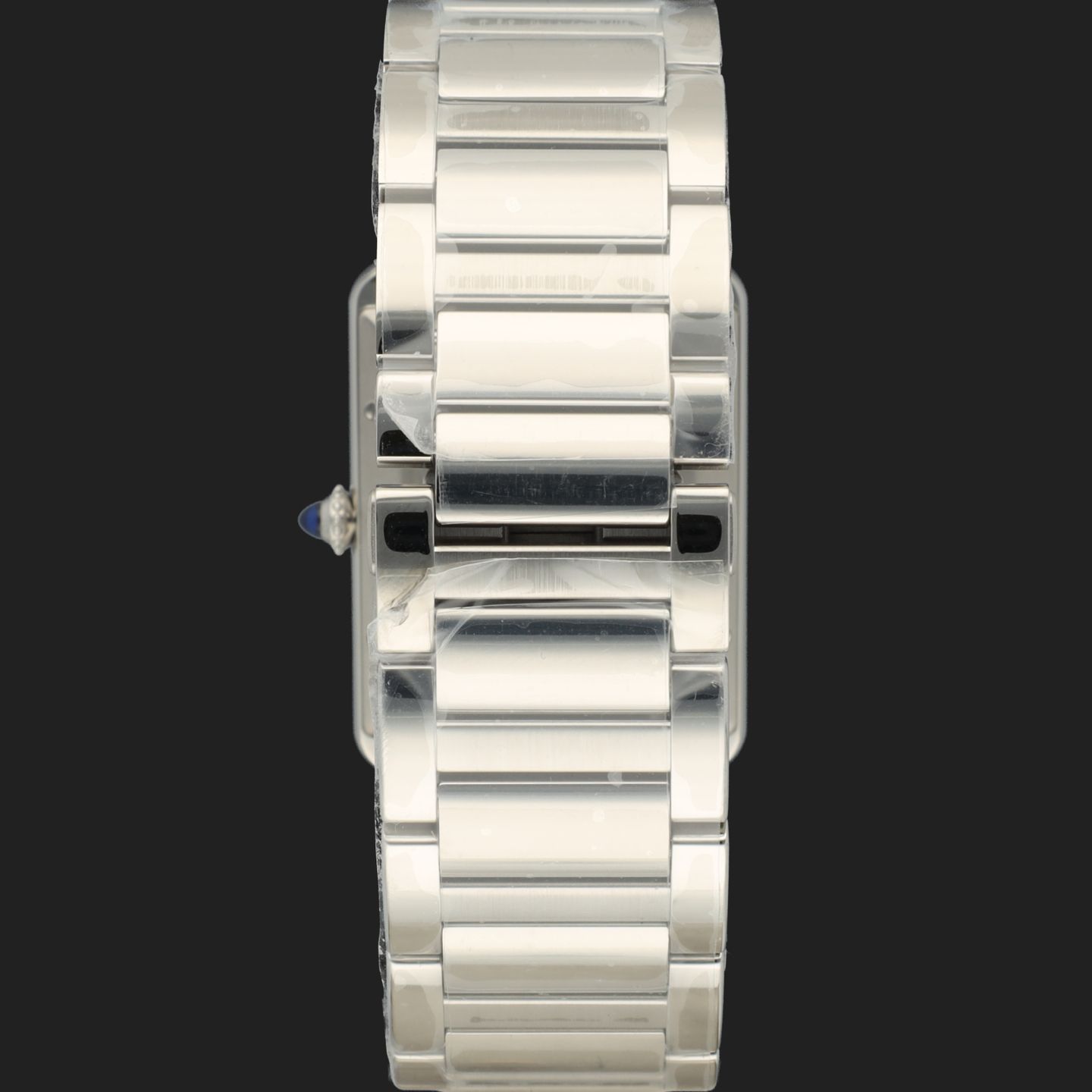 Cartier Tank WSTA0053 (2024) - Zilver wijzerplaat 41mm Staal (6/8)