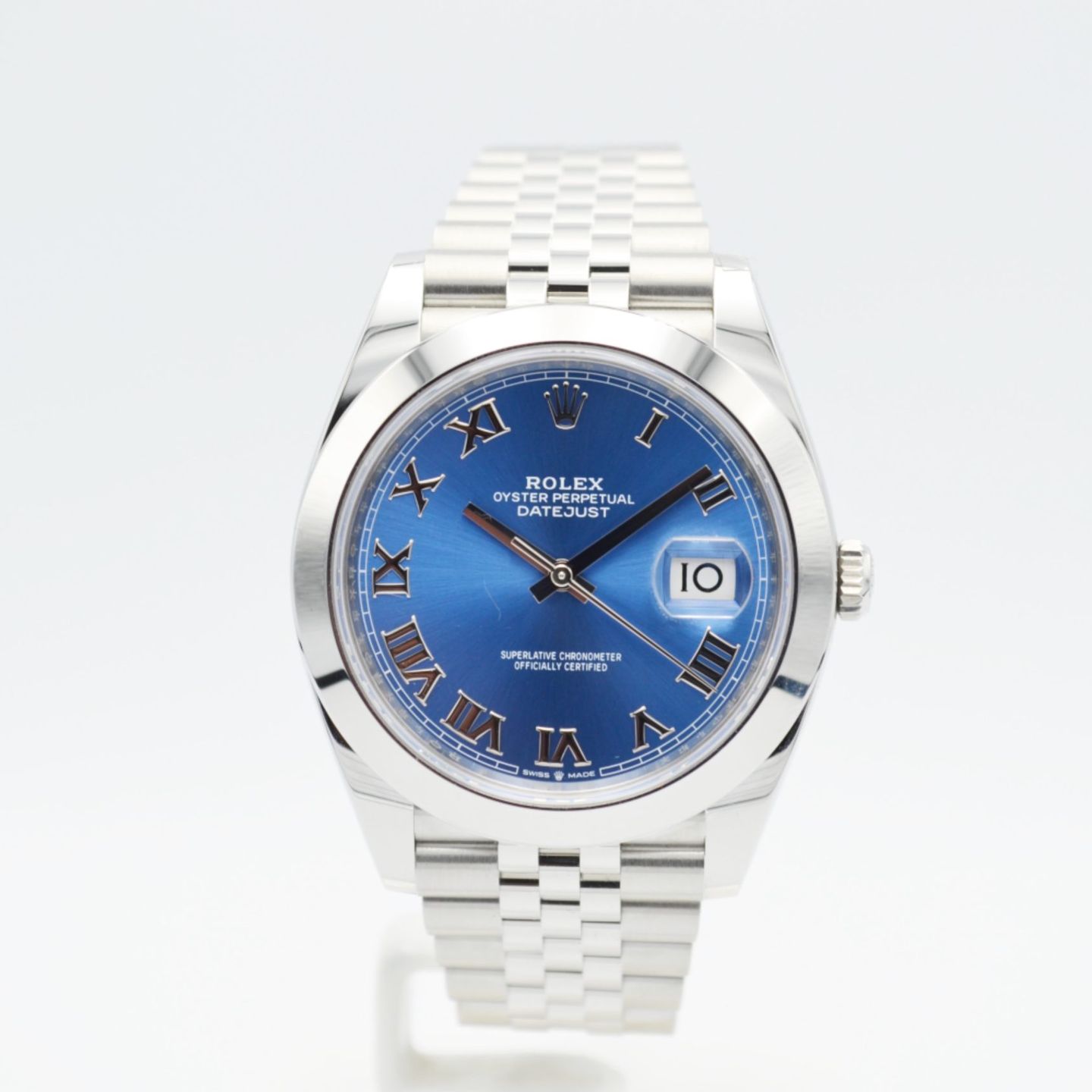 Rolex Datejust 41 126300 (2022) - Blue dial 41 mm Steel case (1/7)