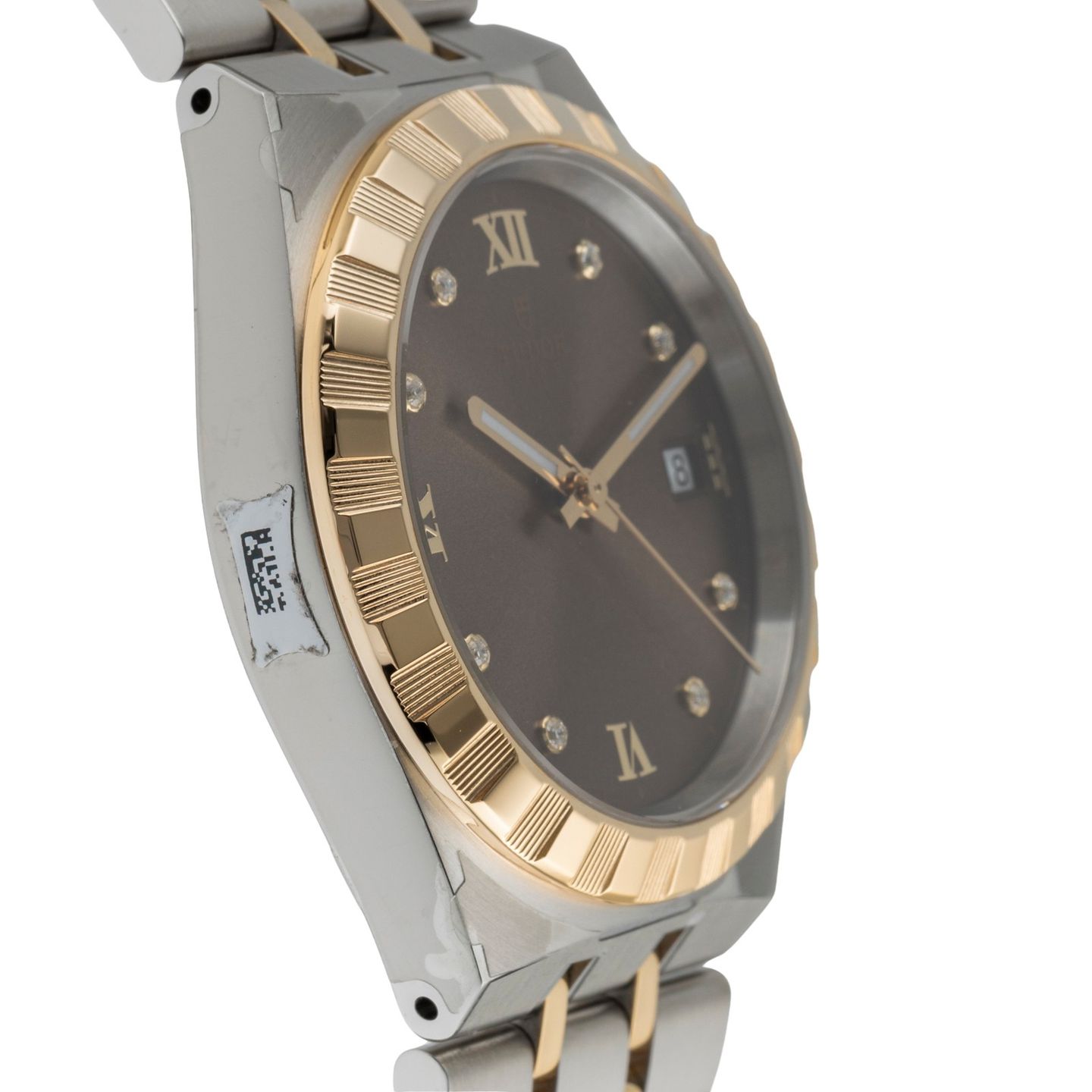 Tudor Royal 28503 (Onbekend (willekeurig serienummer)) - Bruin wijzerplaat 38mm Staal (7/8)