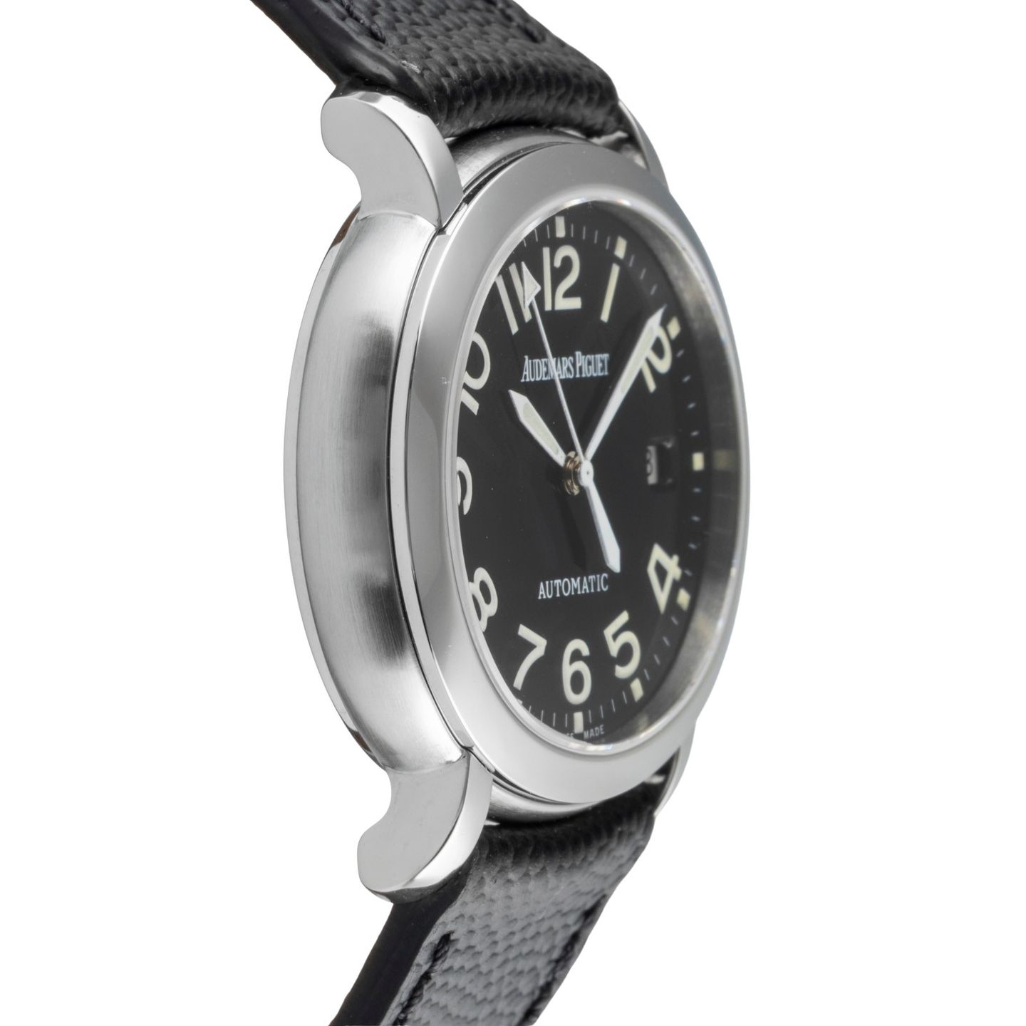 Audemars Piguet Millenary 15016ST.CO.D080VS.01 (2005) - Zwart wijzerplaat 35mm Staal (7/8)