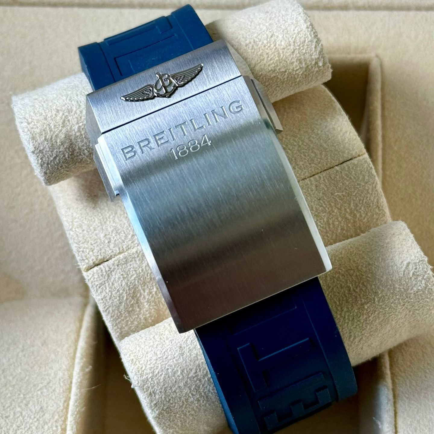 Breitling Superocean 44 A17367D81C1S2 (2023) - Blauw wijzerplaat 44mm Staal (6/7)