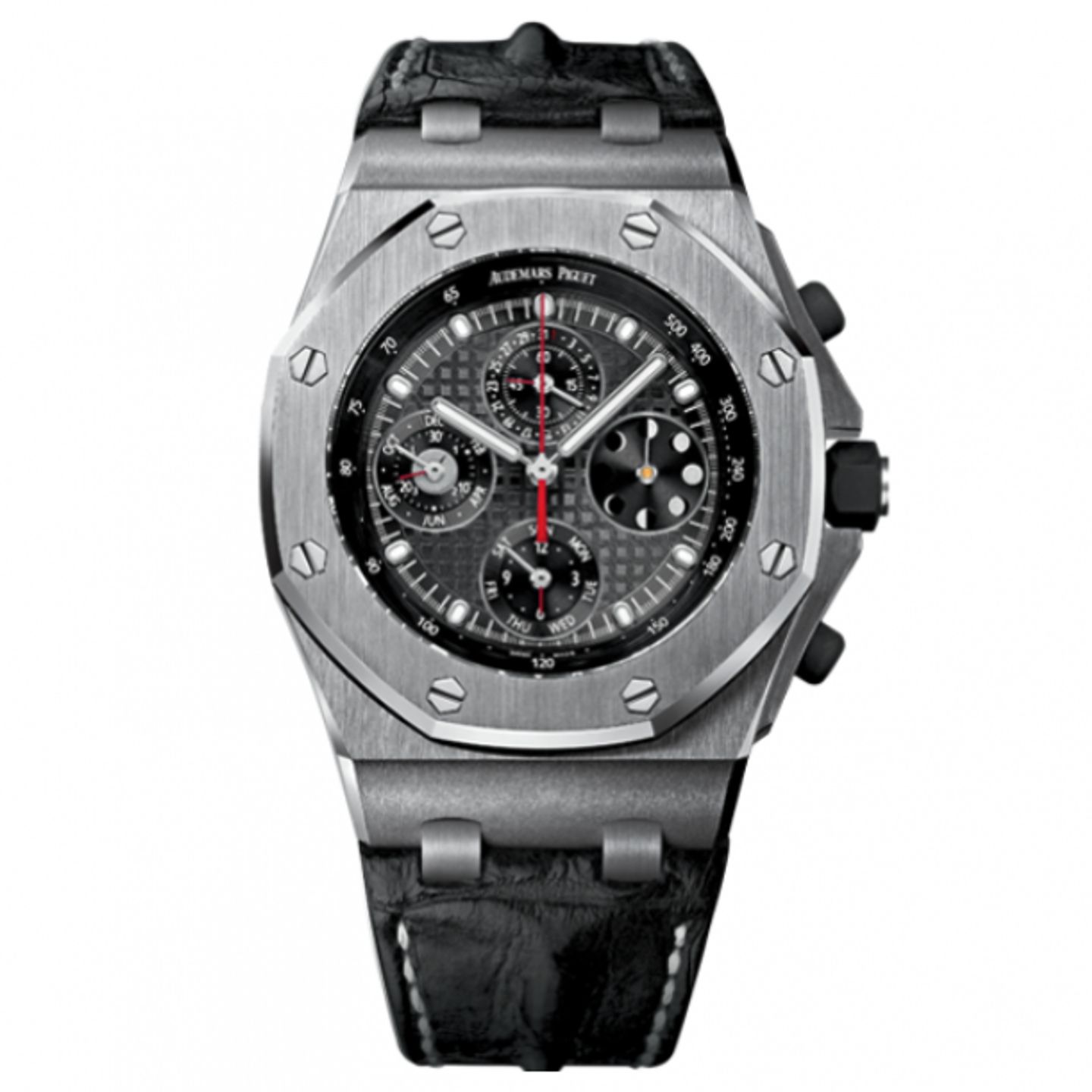 Audemars Piguet Royal Oak Offshore Chronograph 26209TI.OO.D101CR.01 (Unknown (random serial)) - Black dial 42 mm Titanium case (2/3)