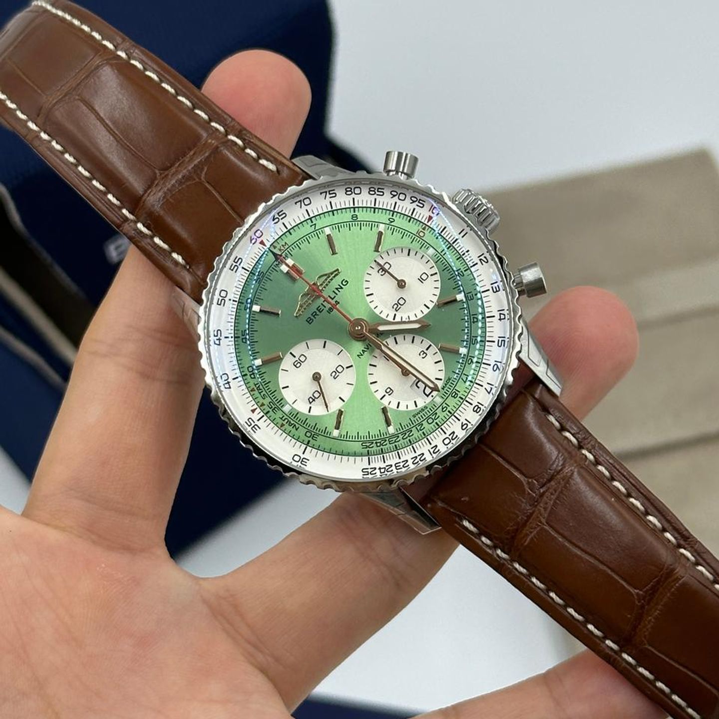 Breitling Navitimer 1 B01 Chronograph AB0139211L1P1 - (10/10)