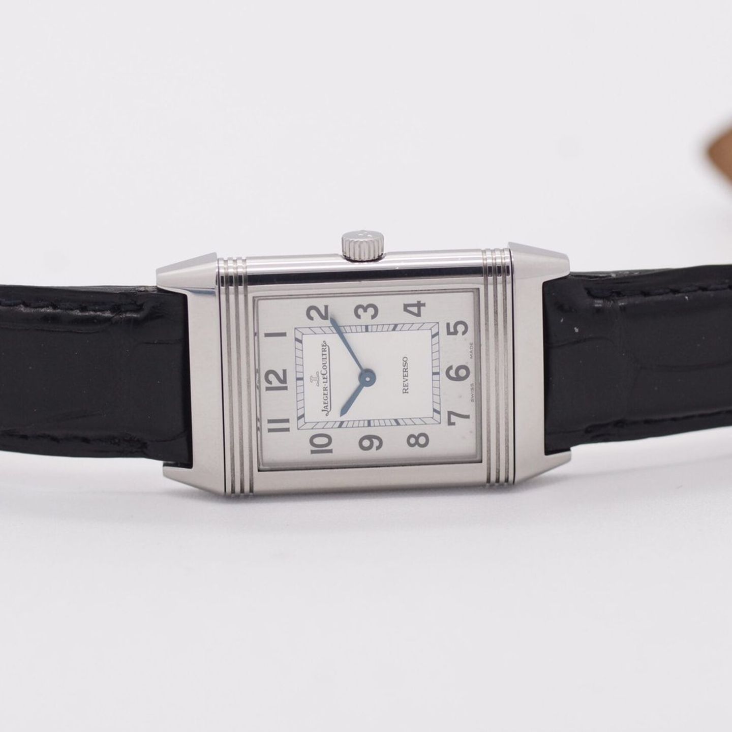 Jaeger-LeCoultre Reverso Classique 252.8.47 (Onbekend (willekeurig serienummer)) - Zilver wijzerplaat 23mm Staal (4/8)