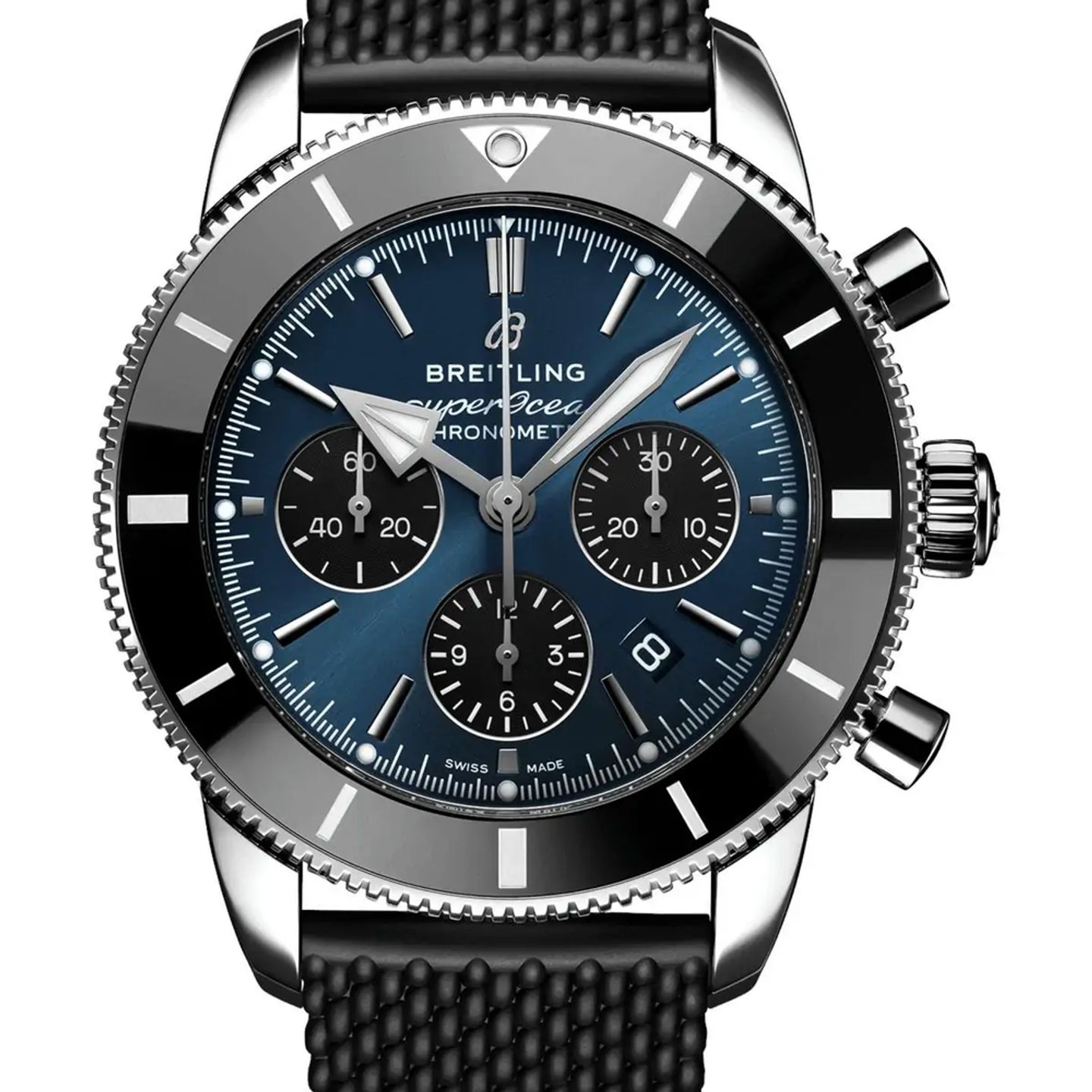 Breitling Superocean Heritage II Chronograph AB0162121C1S1 (2025) - Blue dial 44 mm Steel case (1/1)