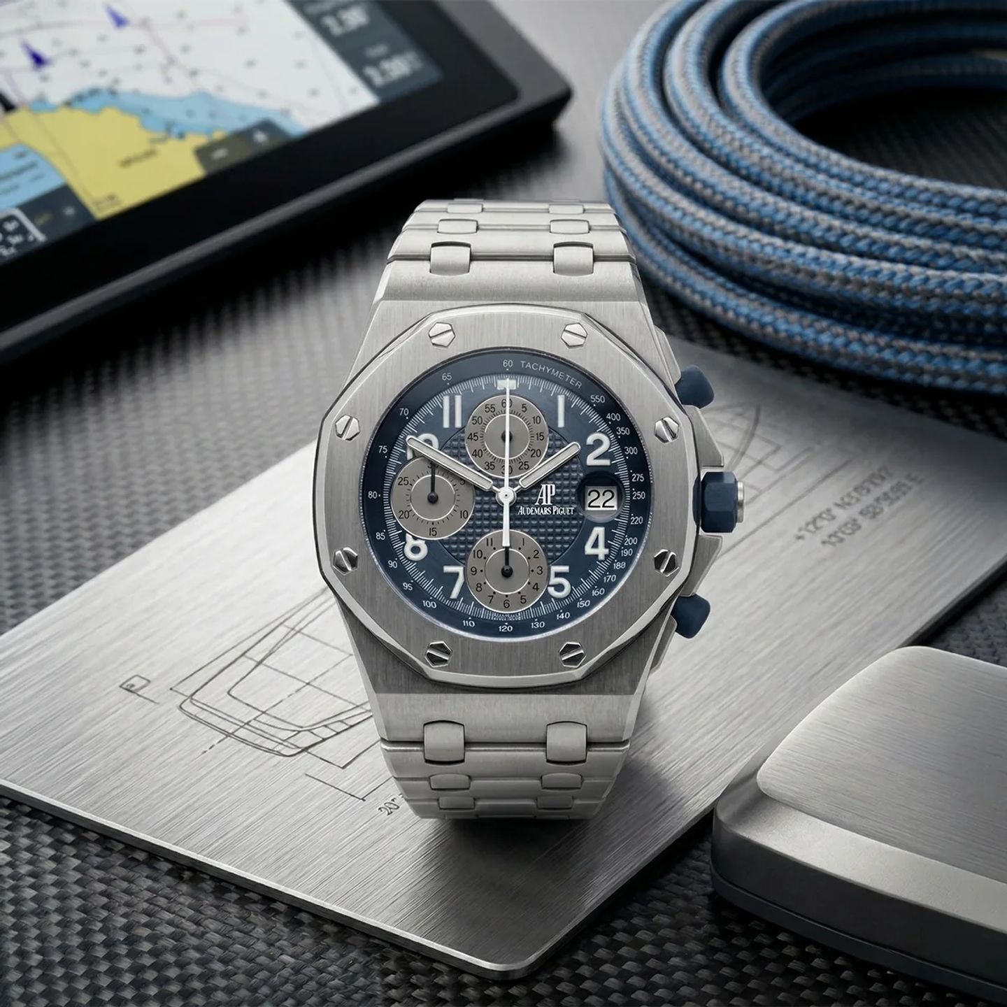 Audemars Piguet Royal Oak Offshore Chronograph 25721TI.OO.1000TI.02 - (3/8)