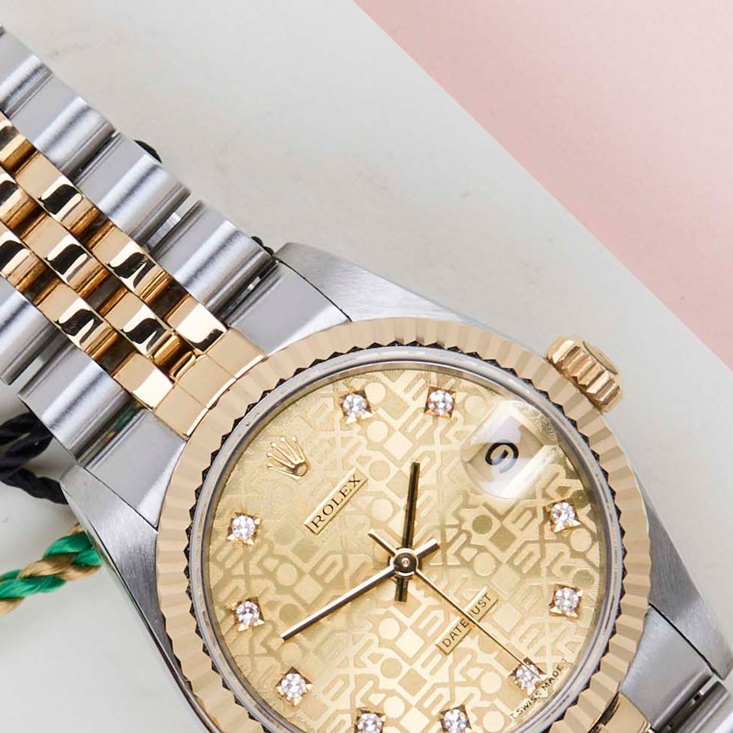 Rolex Datejust 31 68273 (1996) - 31mm Goud/Staal (3/8)