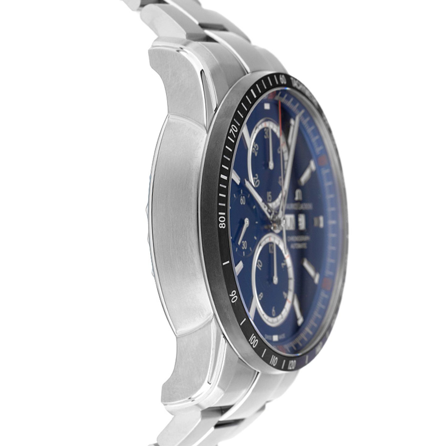 Maurice Lacroix Pontos S PT6038-SSL22-430-1 (2024) - Blue dial 43 mm Steel case (4/6)