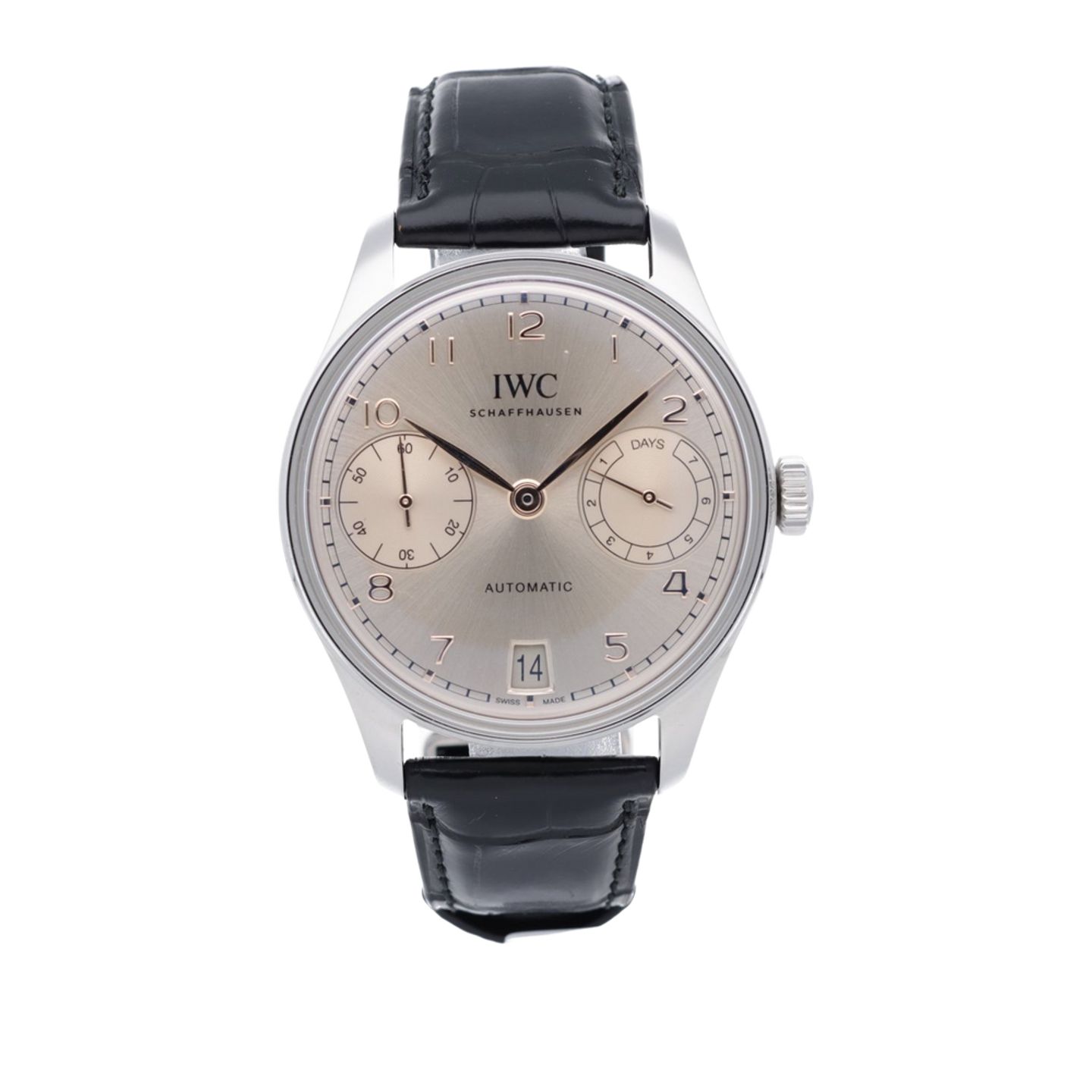 IWC Portuguese Automatic IW501705 (2025) - Grey dial 42 mm Steel case (1/5)
