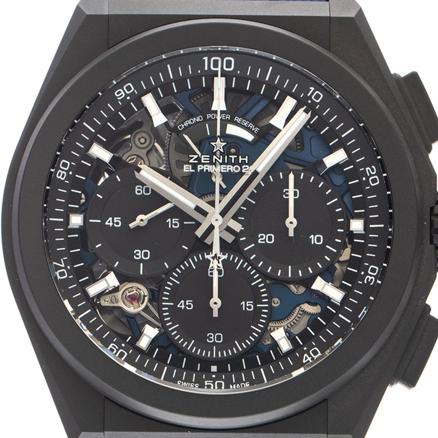 Zenith Defy El Primero 97.9001.9004/81.R946 (2026) - Transparent dial 44 mm Titanium case (1/8)