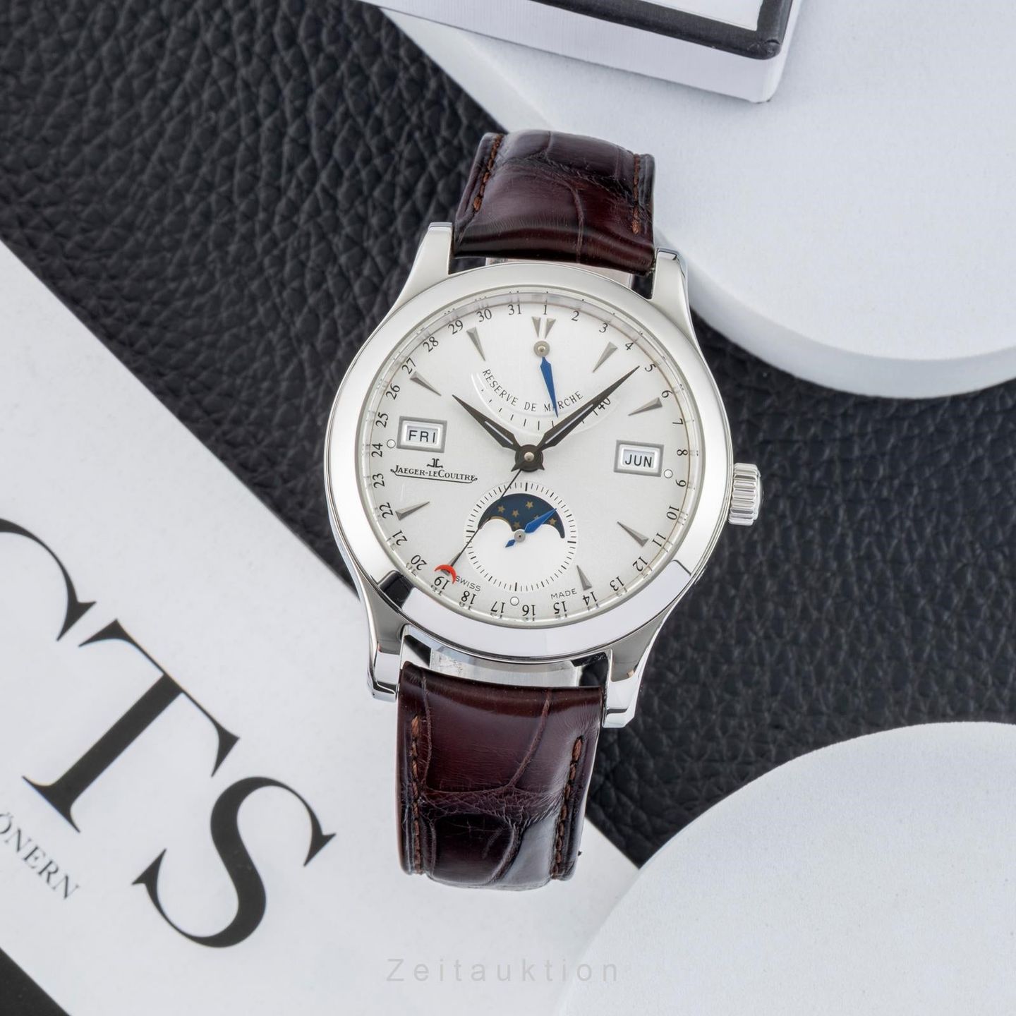 Jaeger-LeCoultre Master Calendar Q151842A (Onbekend (willekeurig serienummer)) - 40mm Staal (3/8)