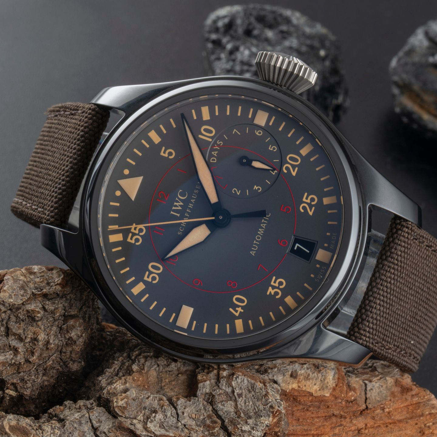 IWC Big Pilot Top Gun IW501902 (Unknown (random serial)) - Grey dial 48 mm Ceramic case (2/8)