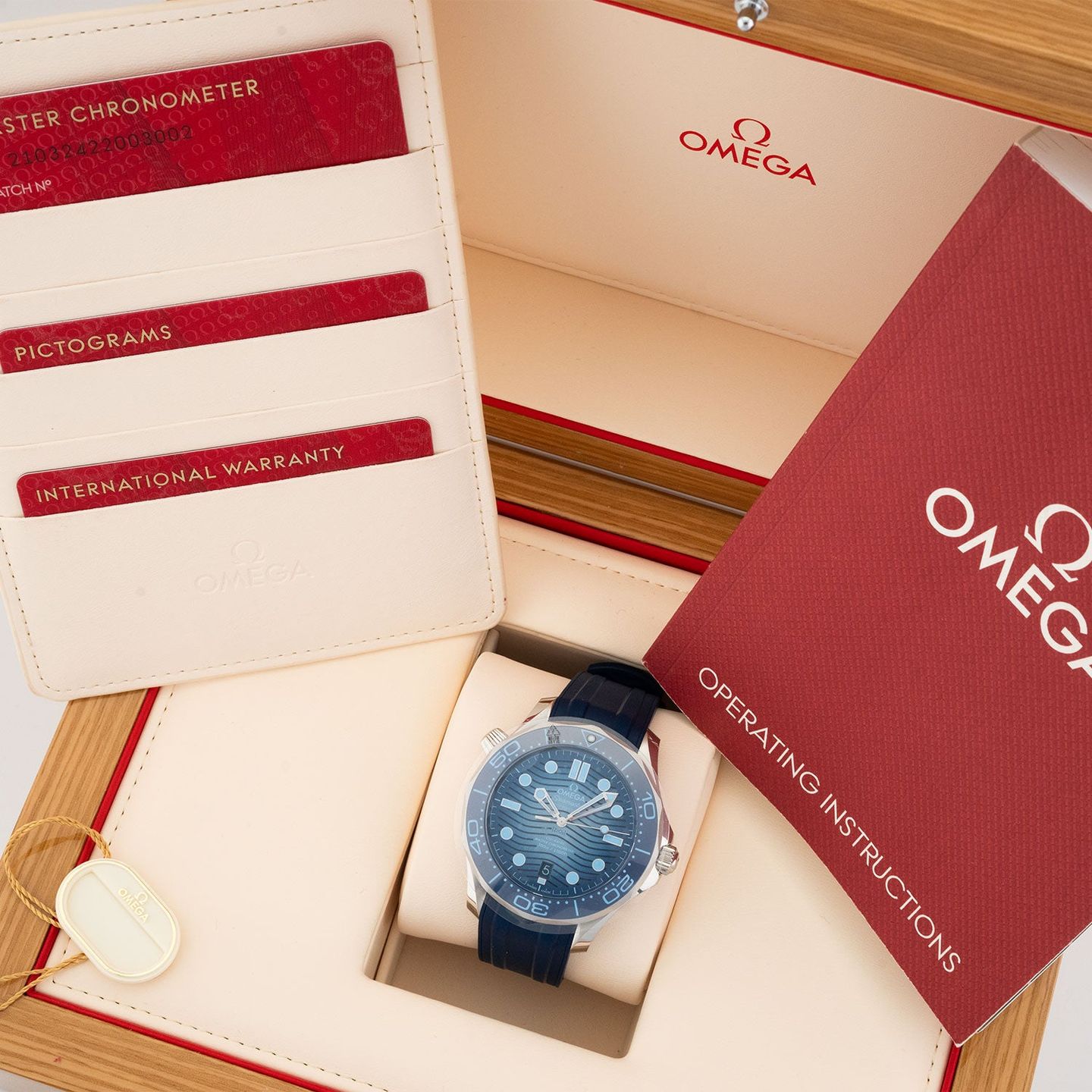 Omega Seamaster Diver 300 M 210.32.42.20.03.002 (2024) - Blauw wijzerplaat 42mm Staal (5/5)