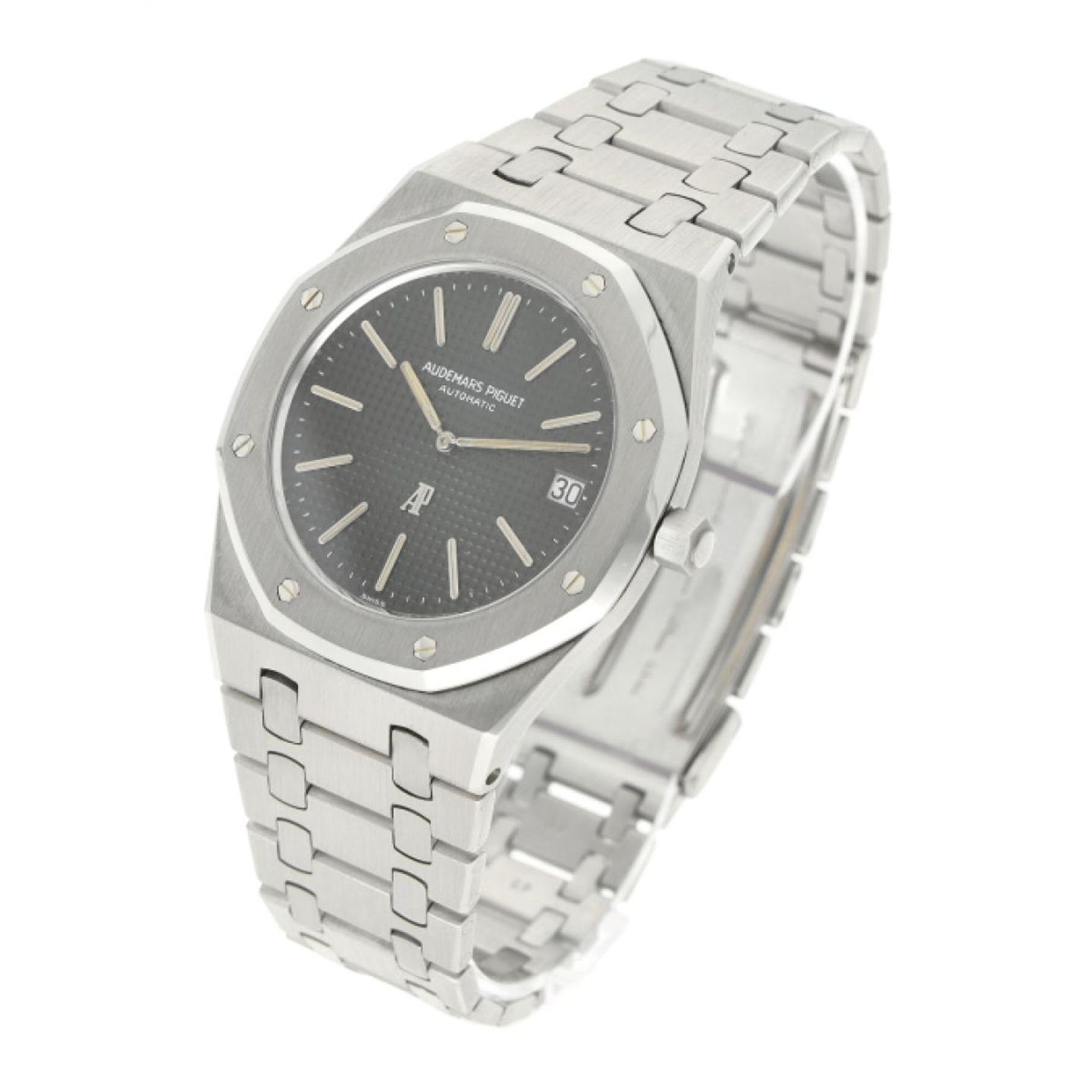 Audemars Piguet Royal Oak Jumbo 5402 (1975) - Grijs wijzerplaat 39mm Staal (3/8)