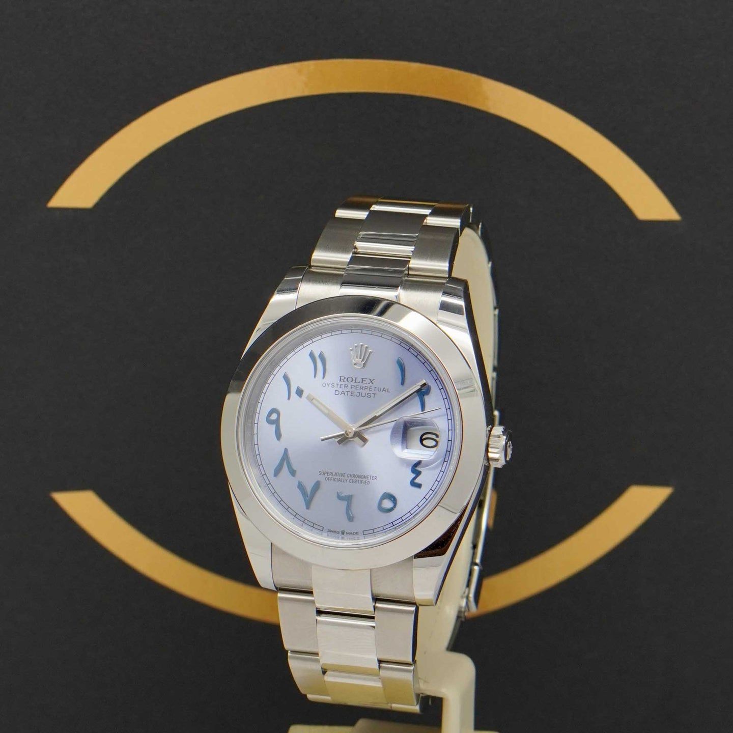 Rolex Datejust 41 126300 (2021) - Blauw wijzerplaat 41mm Staal (3/7)