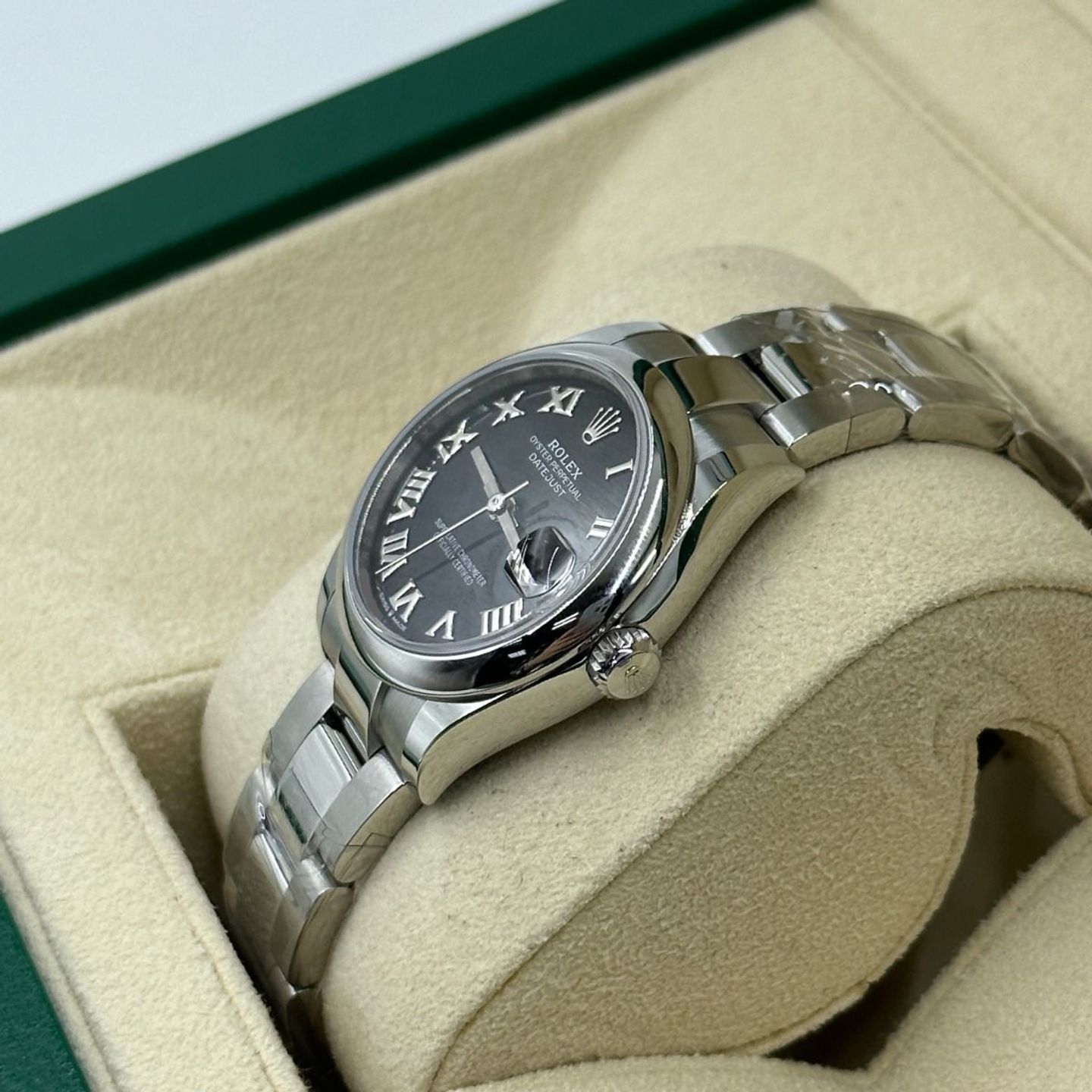 Rolex Datejust 31 278240 (2024) - Zwart wijzerplaat 31mm Staal (6/8)