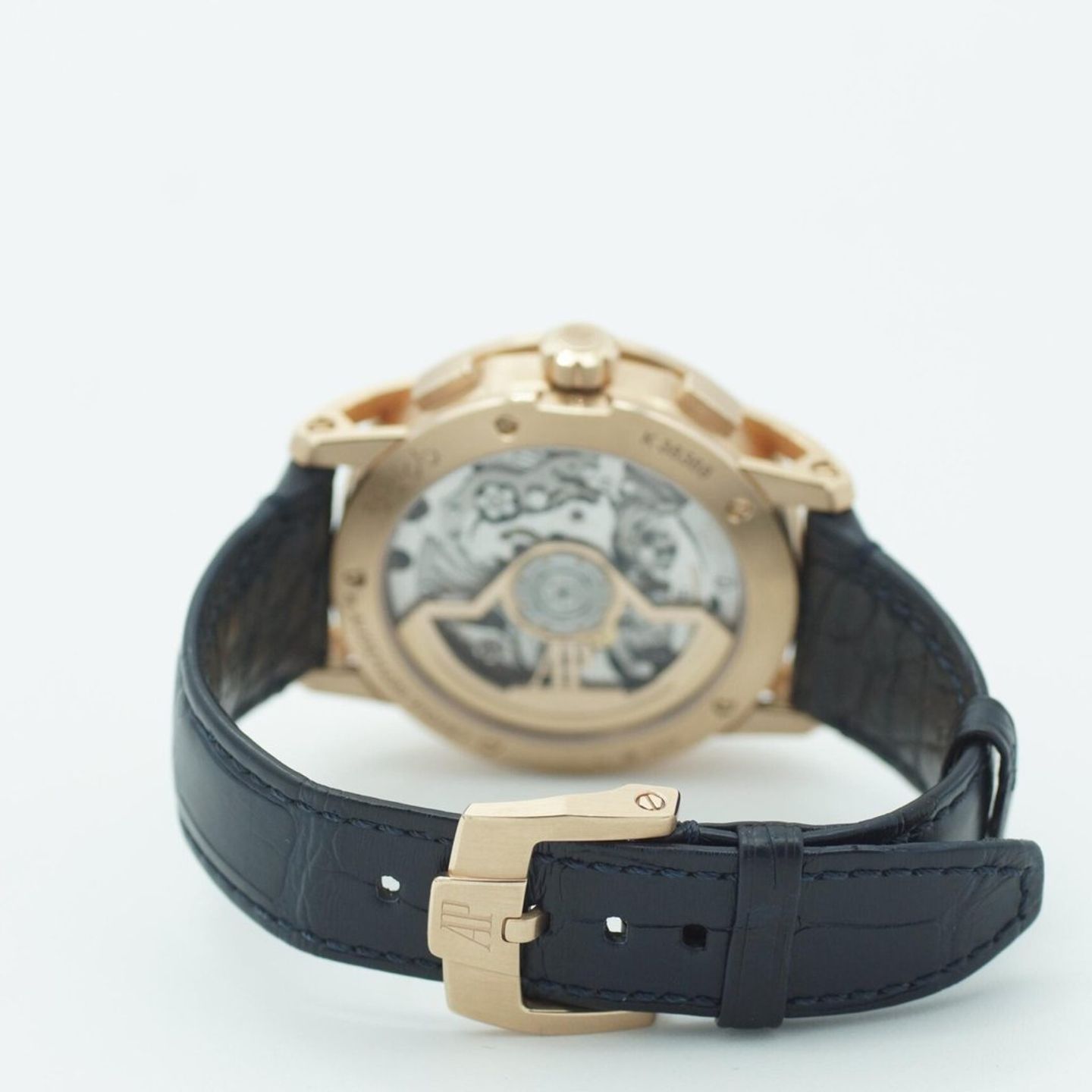 Audemars Piguet CODE 11.59 26393OR.OO.A321CR.01 (2020) - Blue dial 41 mm Rose Gold case (8/8)