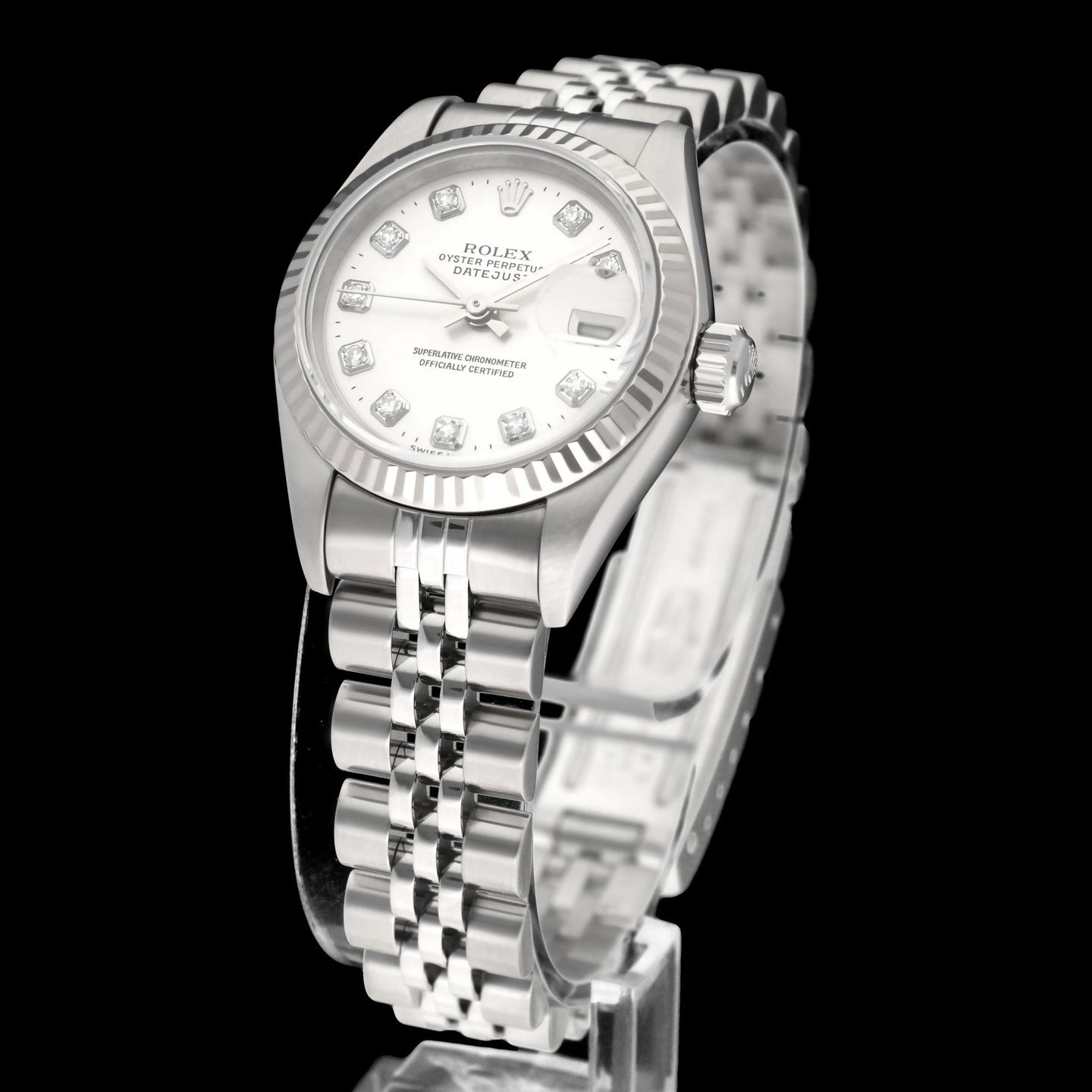 Rolex Lady-Datejust 79174 (2000) - 26 mm Steel case (2/8)