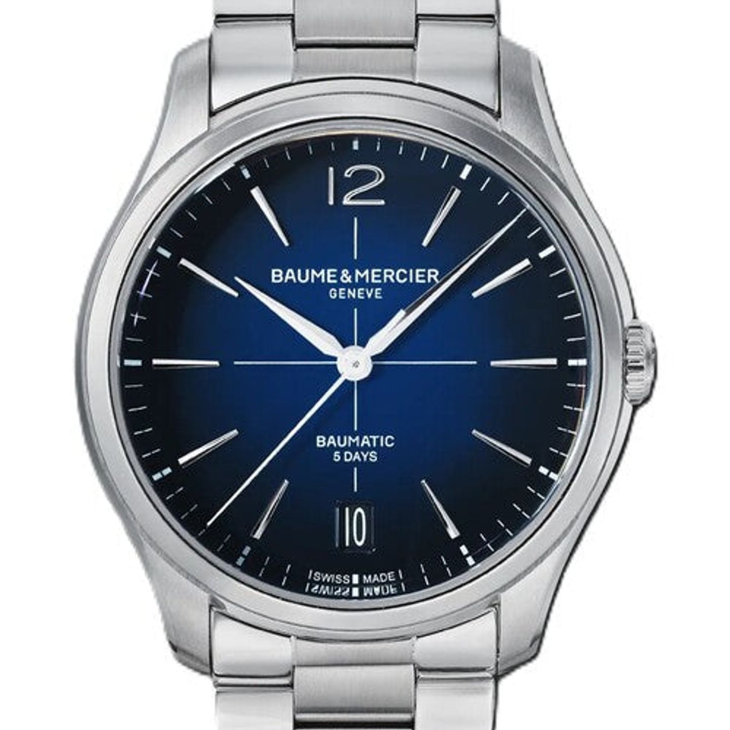 Baume & Mercier Clifton M0A10792 (2026) - Blauw wijzerplaat 39mm Staal (1/1)