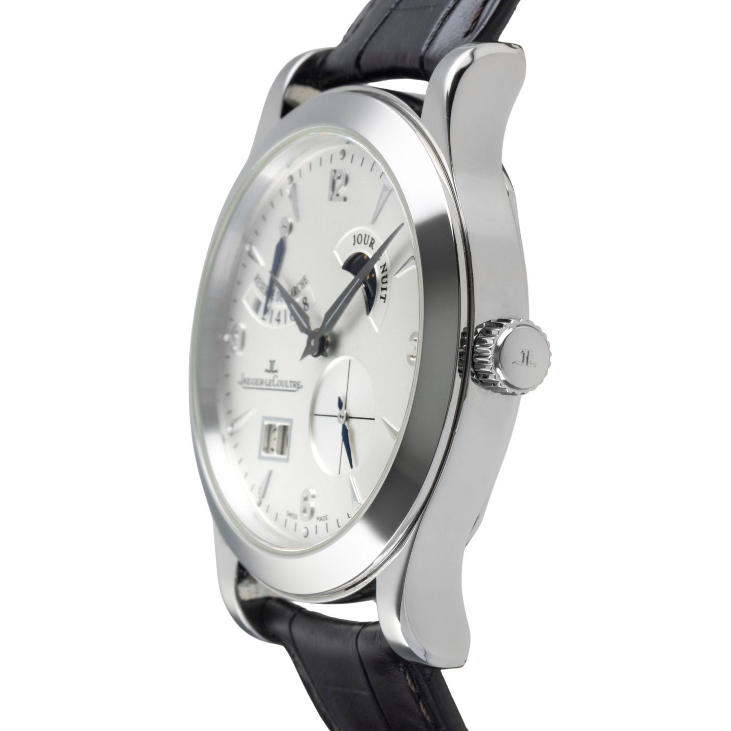 Jaeger-LeCoultre Master Eight Days Q1608420 (2012) - Silver dial 42 mm Steel case (6/8)