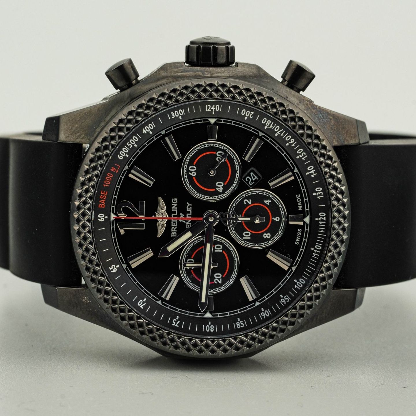 Breitling Bentley Barnato M41390 (Unknown (random serial)) - Black dial 42 mm Steel case (4/8)