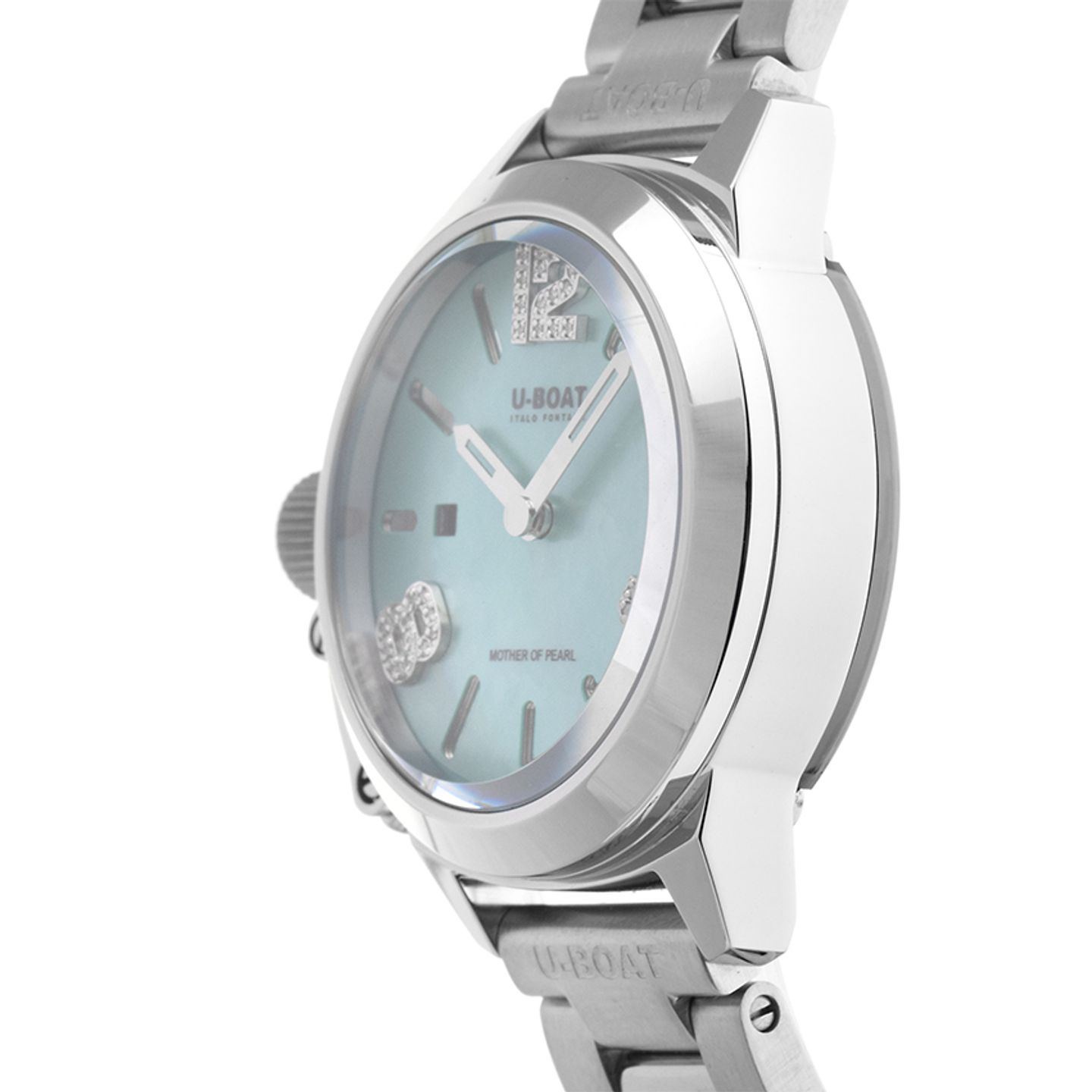 U-Boat Classico 8900 (Unknown (random serial)) - Pearl dial 31 mm Steel case (3/6)