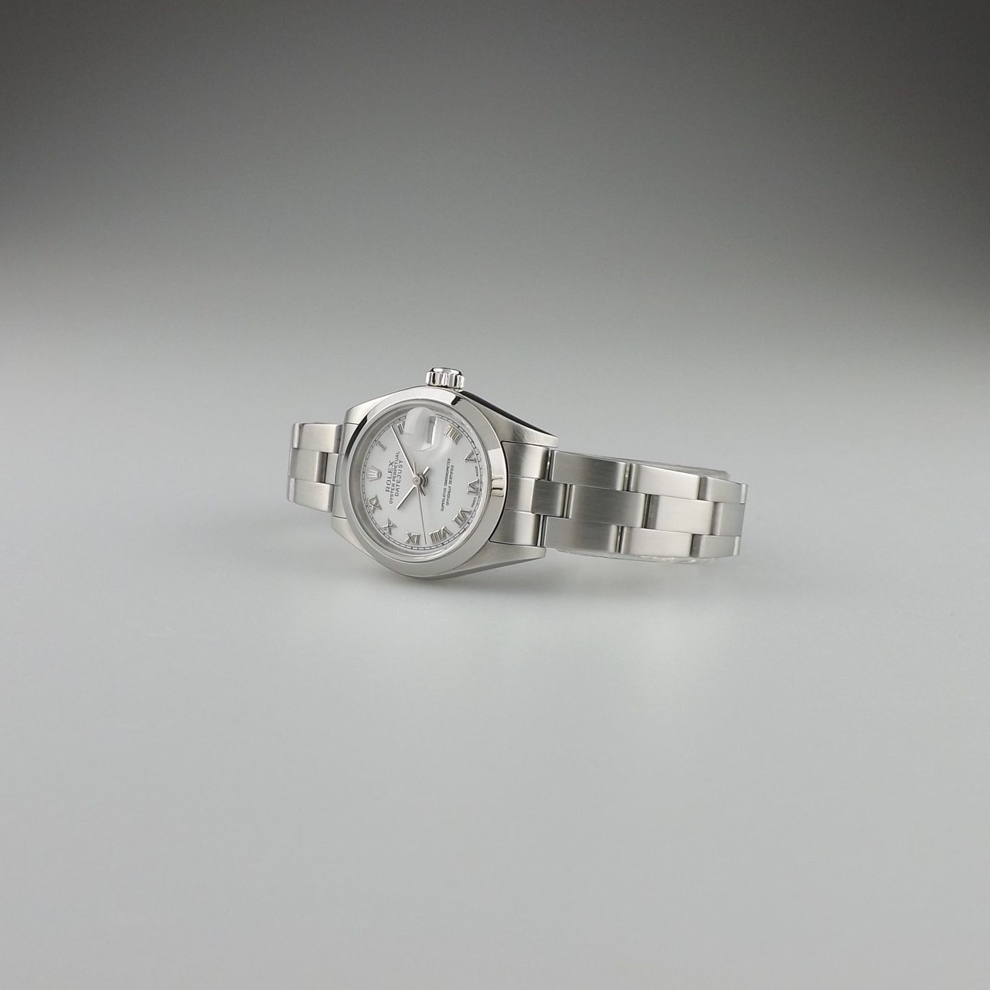 Rolex Oyster Perpetual Lady Date 79160 (Onbekend (willekeurig serienummer)) - Wit wijzerplaat 26mm Staal (4/8)