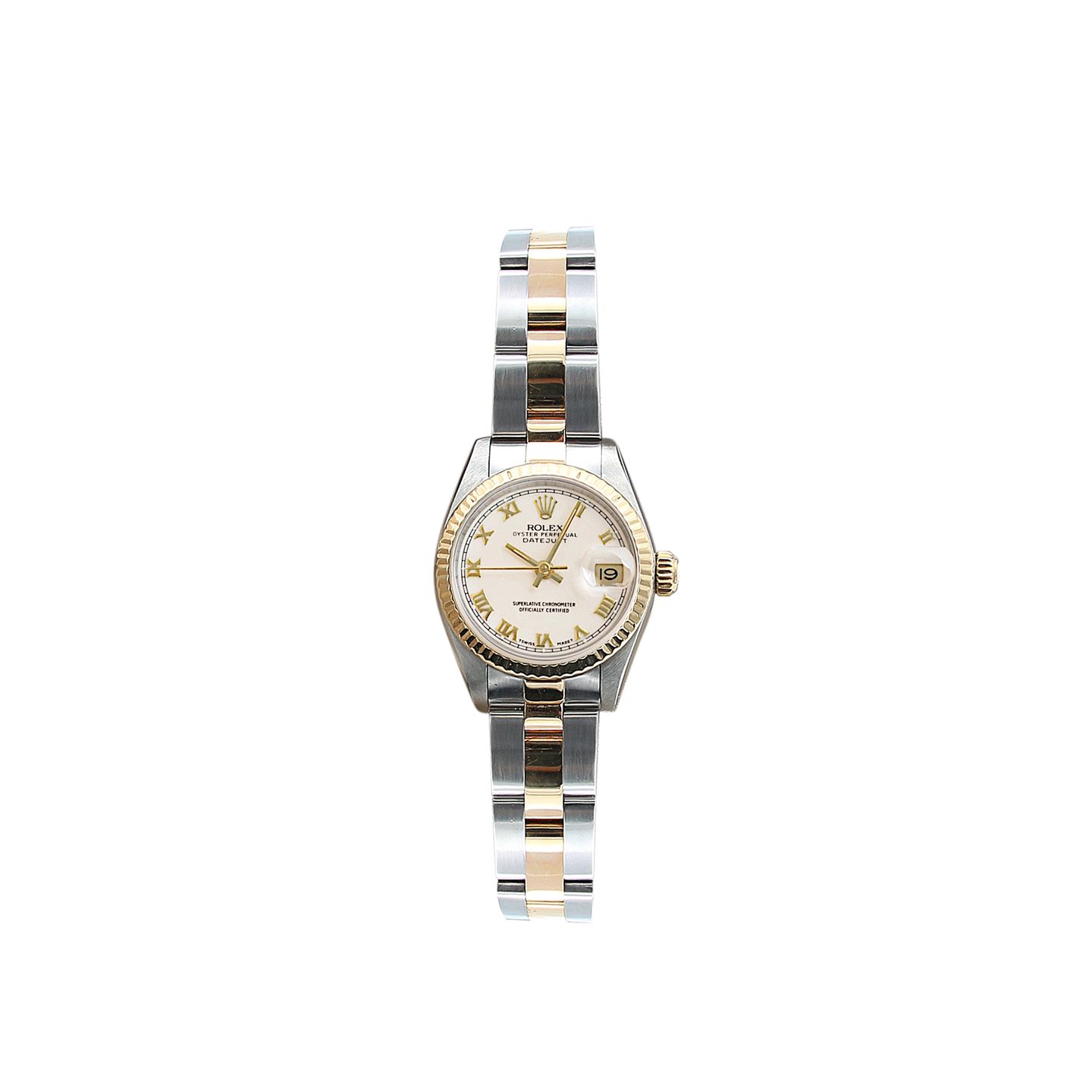 Rolex Lady-Datejust 69173 (Onbekend (willekeurig serienummer)) - 26mm Goud/Staal (1/5)