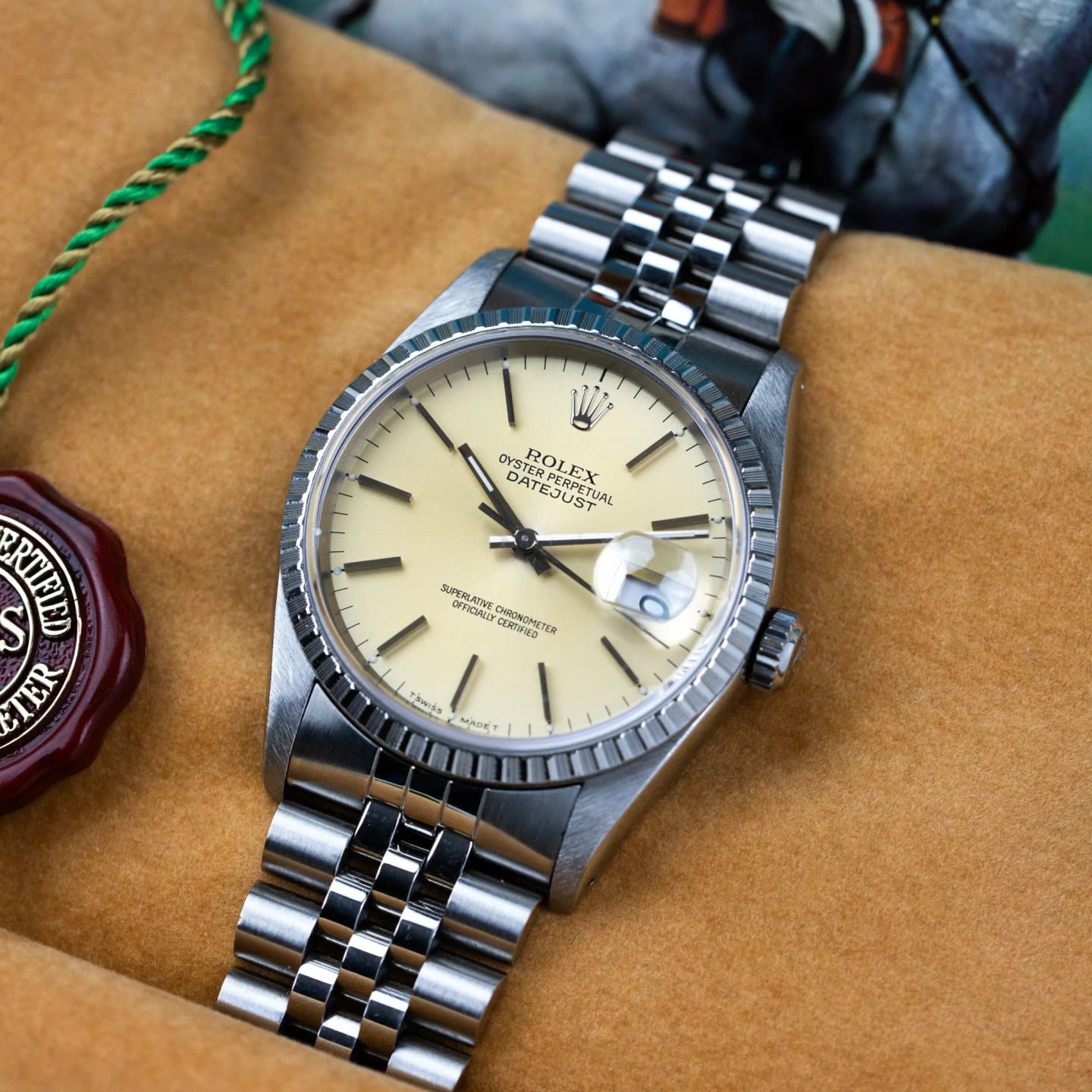 Rolex Datejust 36 16220 (1991) - 36mm Staal (5/8)