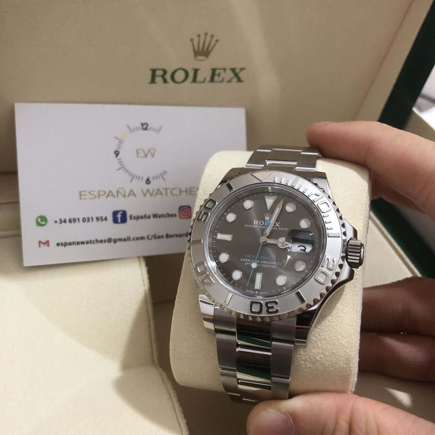 Rolex Yacht-Master 40 126622 (Onbekend (willekeurig serienummer)) - Grijs wijzerplaat 40mm Staal (4/8)