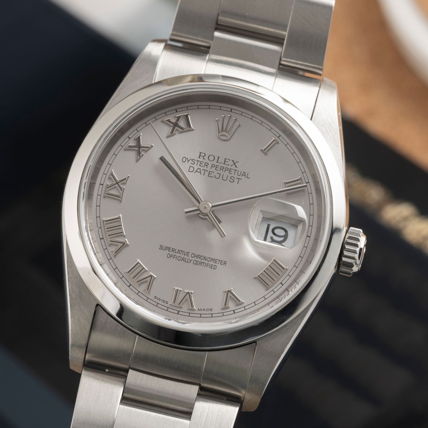 Rolex Datejust 36 116200 (Onbekend (willekeurig serienummer)) - 36mm Staal (3/8)