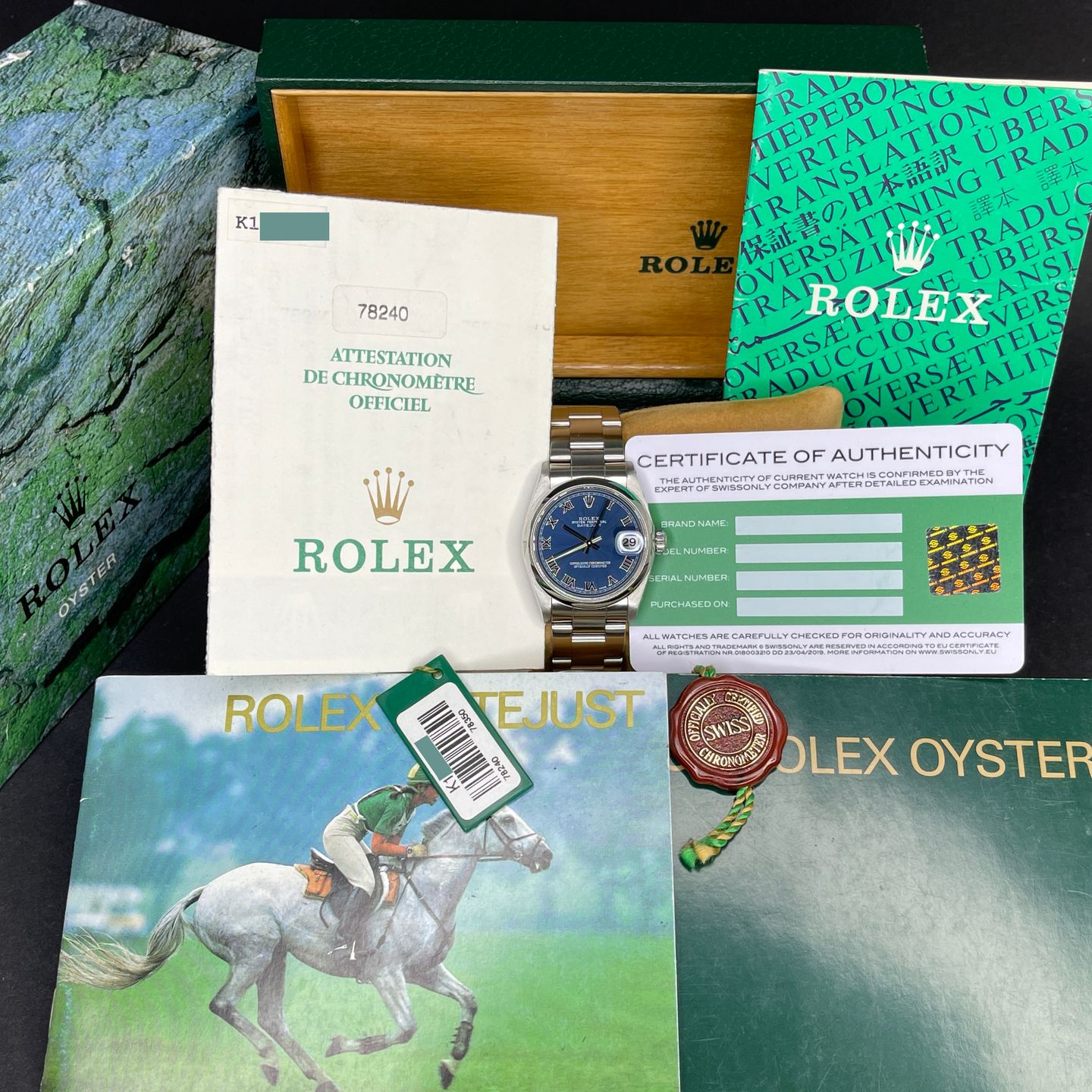 Rolex Datejust 31 78240 (2001) - 31mm Staal (2/7)