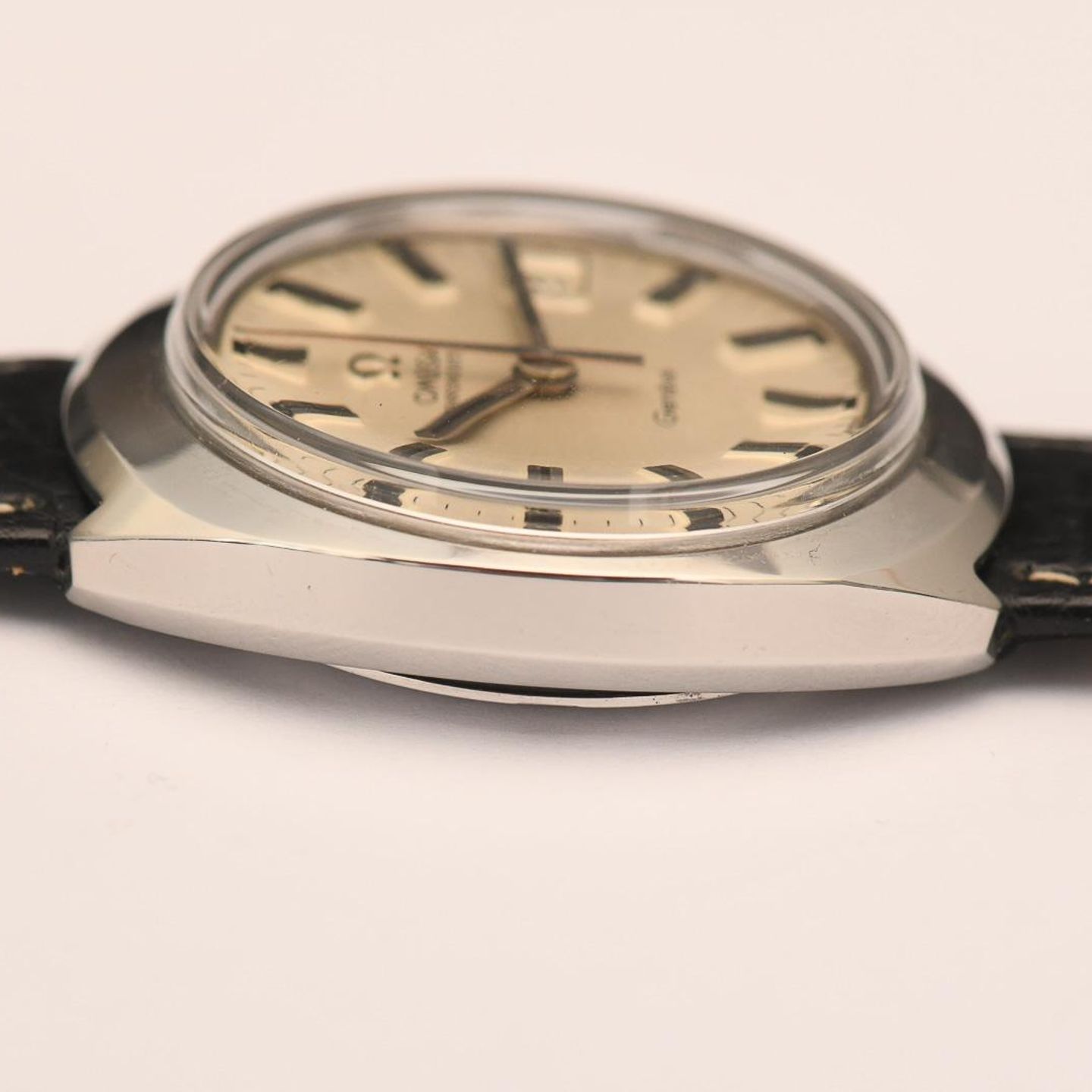 Omega Vintage 146.009 (1969) - Zilver wijzerplaat 35mm Staal (5/8)