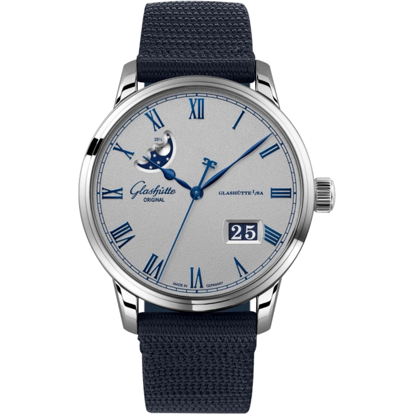 Glashütte Original Senator Excellence 1-36-24-02-02-64 (2026) - Grijs wijzerplaat 40mm Staal (1/1)