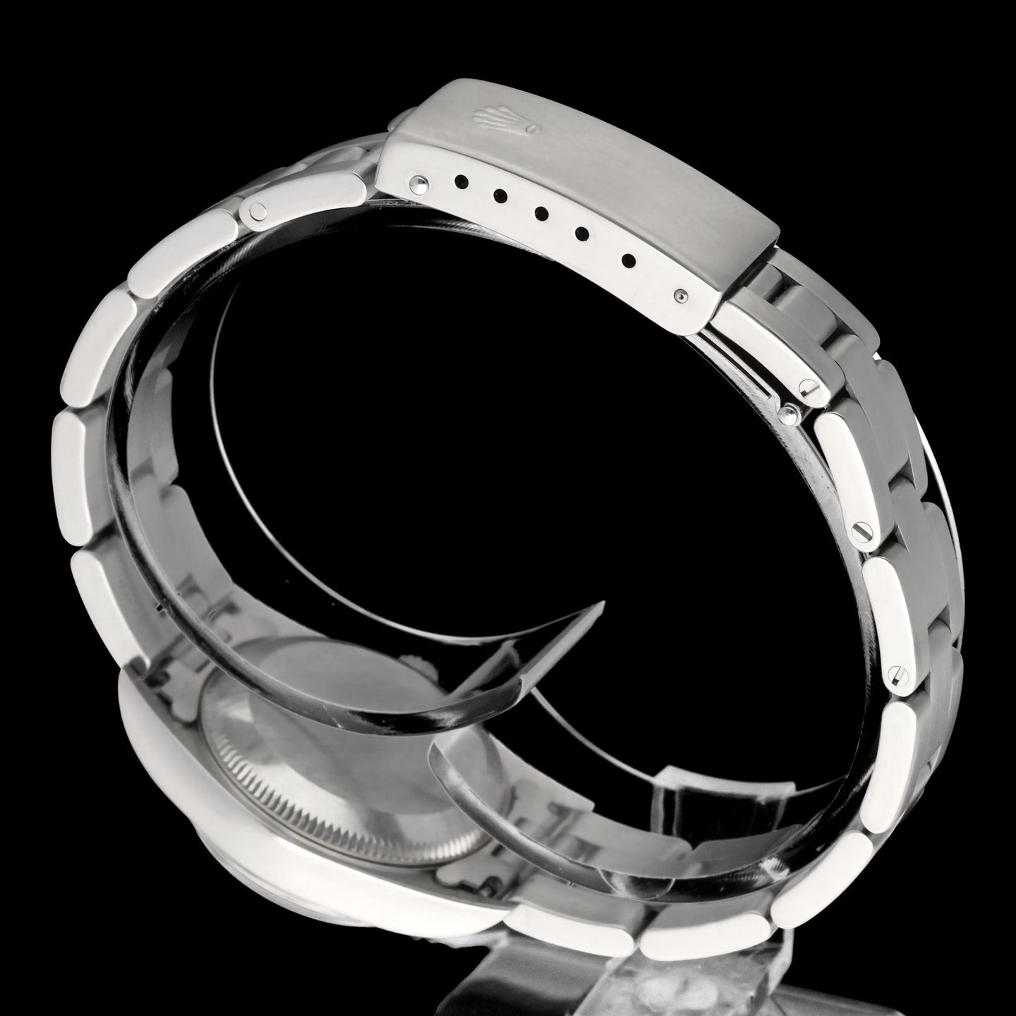 Rolex Oyster Perpetual 67180 (1997) - 26 mm Steel case (8/8)